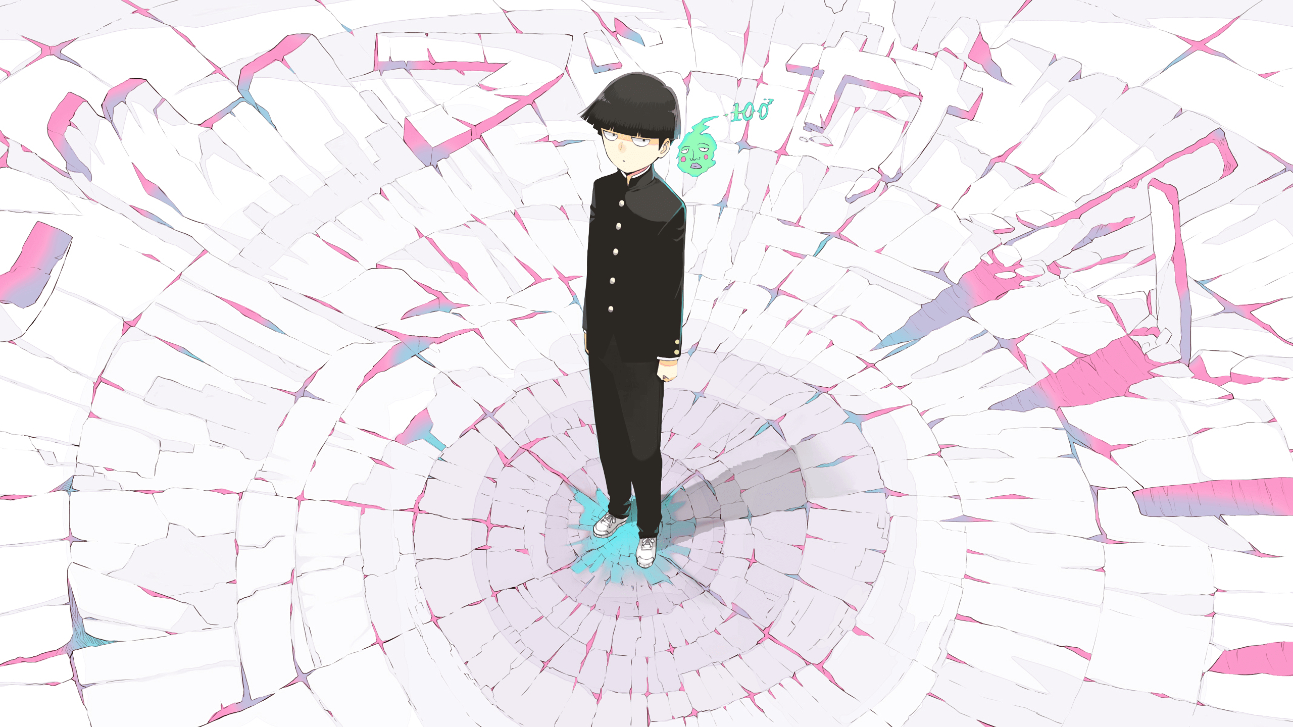 Mob Psycho 100, Anime, HD, Zeichentrick, Shigeo, 2560x1440 HD Desktop