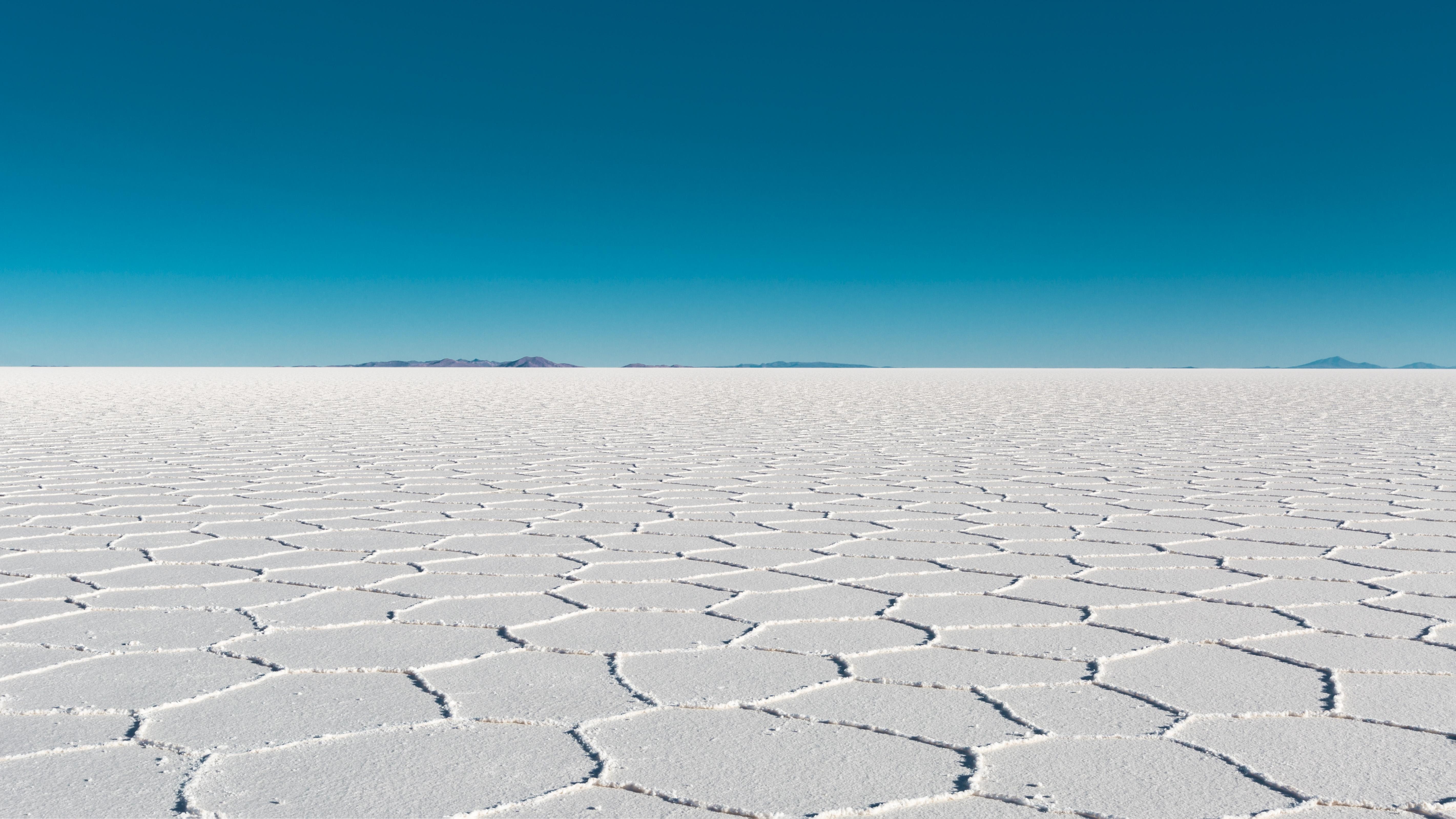 Salar de Uyuni, Bolivien, Reisen, Salzwüste, Uyuni-Salzsee, 5690x3200 4K Desktop