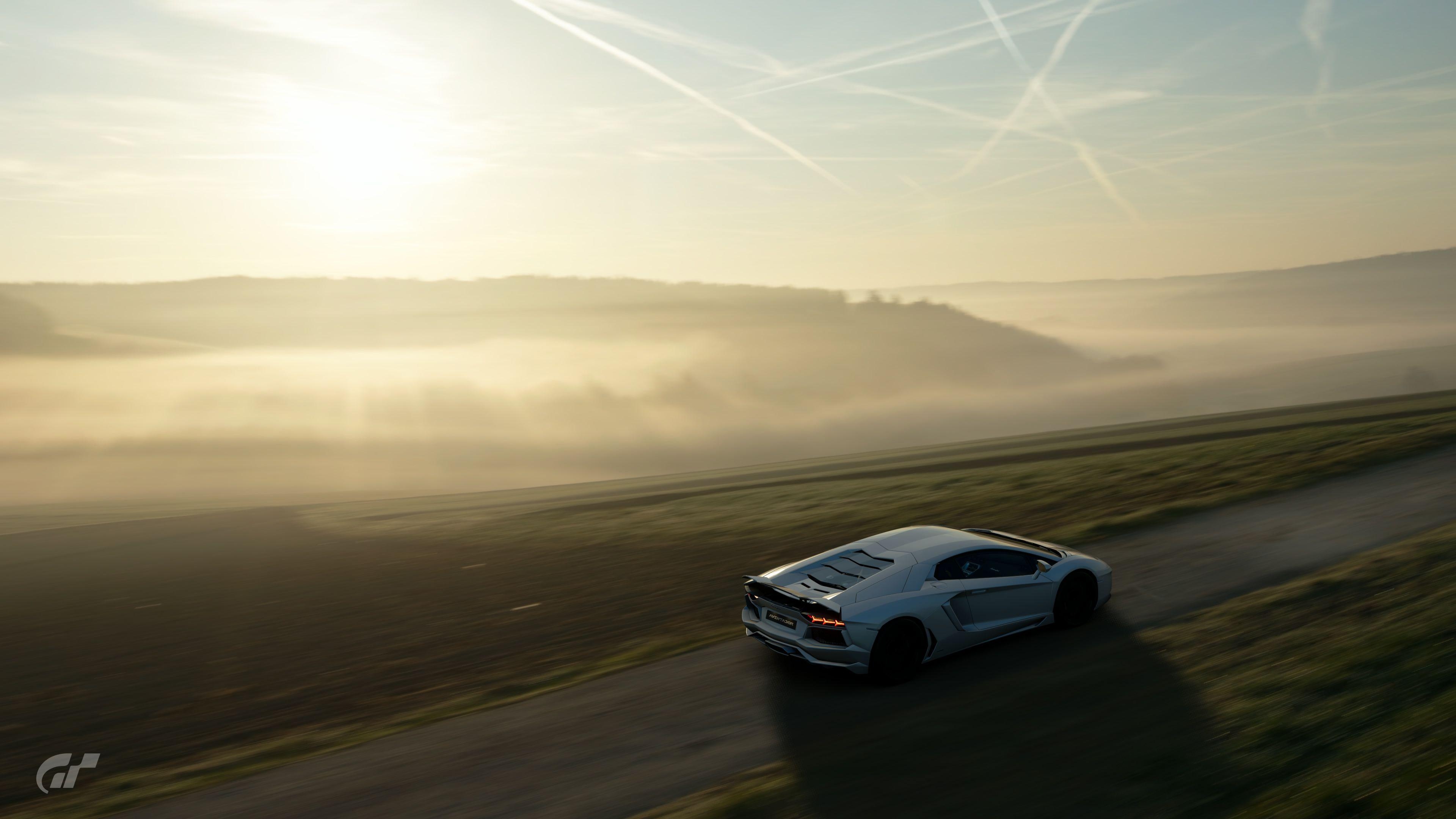 Gran Turismo 7, Lamborghini Aventador, HD Spiele, Autos, 4K, 3840x2160 4K Desktop