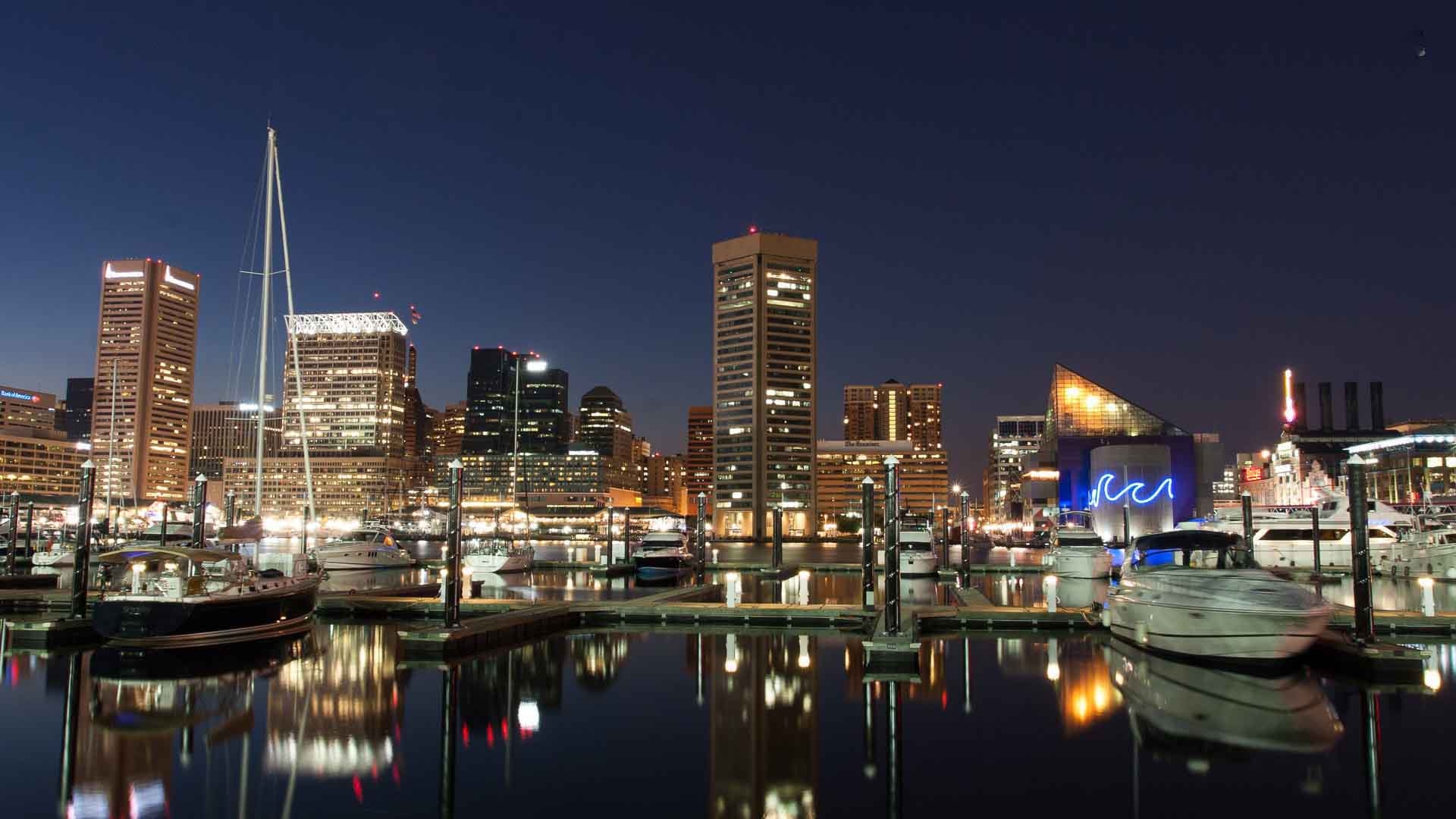 Baltimore, Desktop, HD, Download, Stadt, 1920x1080 Full HD Desktop