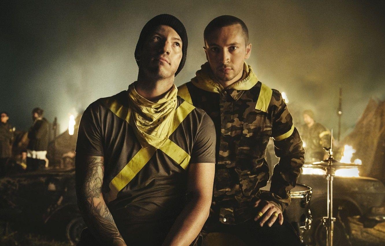 Josh Dun, Tyler Joseph, Band, Gruppenbild, Musik, 1340x850 HD Desktop