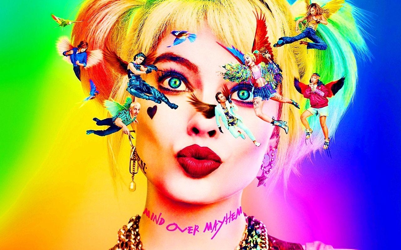 Birds of Prey, Poster, 2020, Kino, Harley Quinn, 1280x800 HD Desktop