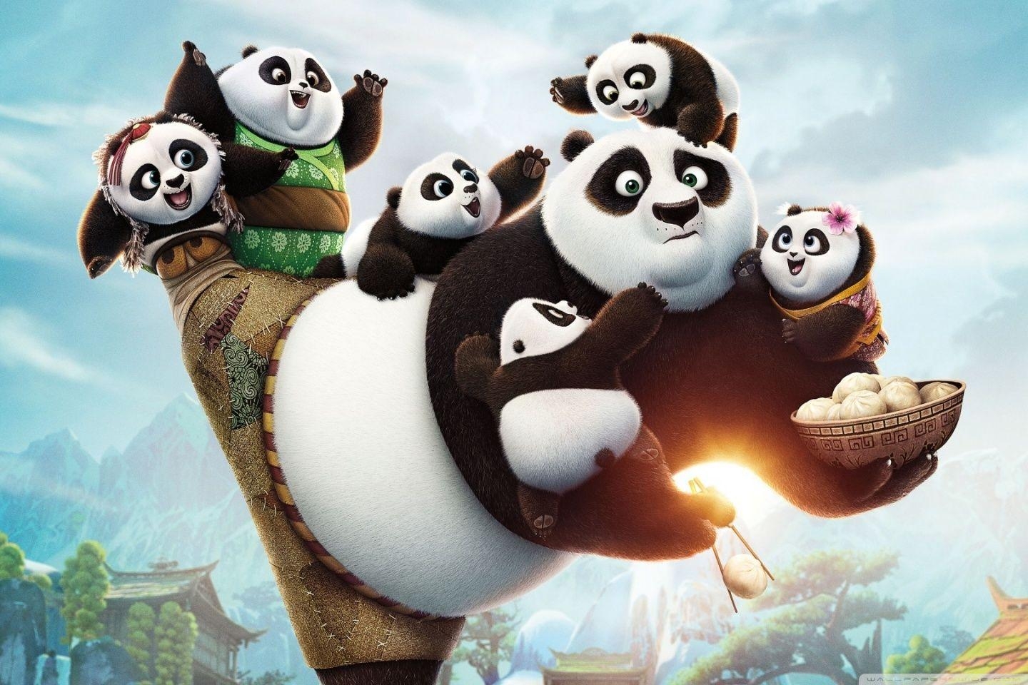 Kung Fu Panda 3, 2016, 4K, HD, Desktop, 1440x960 HD Desktop