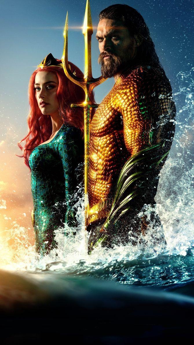 Aquaman Phone, Mera, Hintergrund, iPhone, 4K, 670x1200 HD Handy