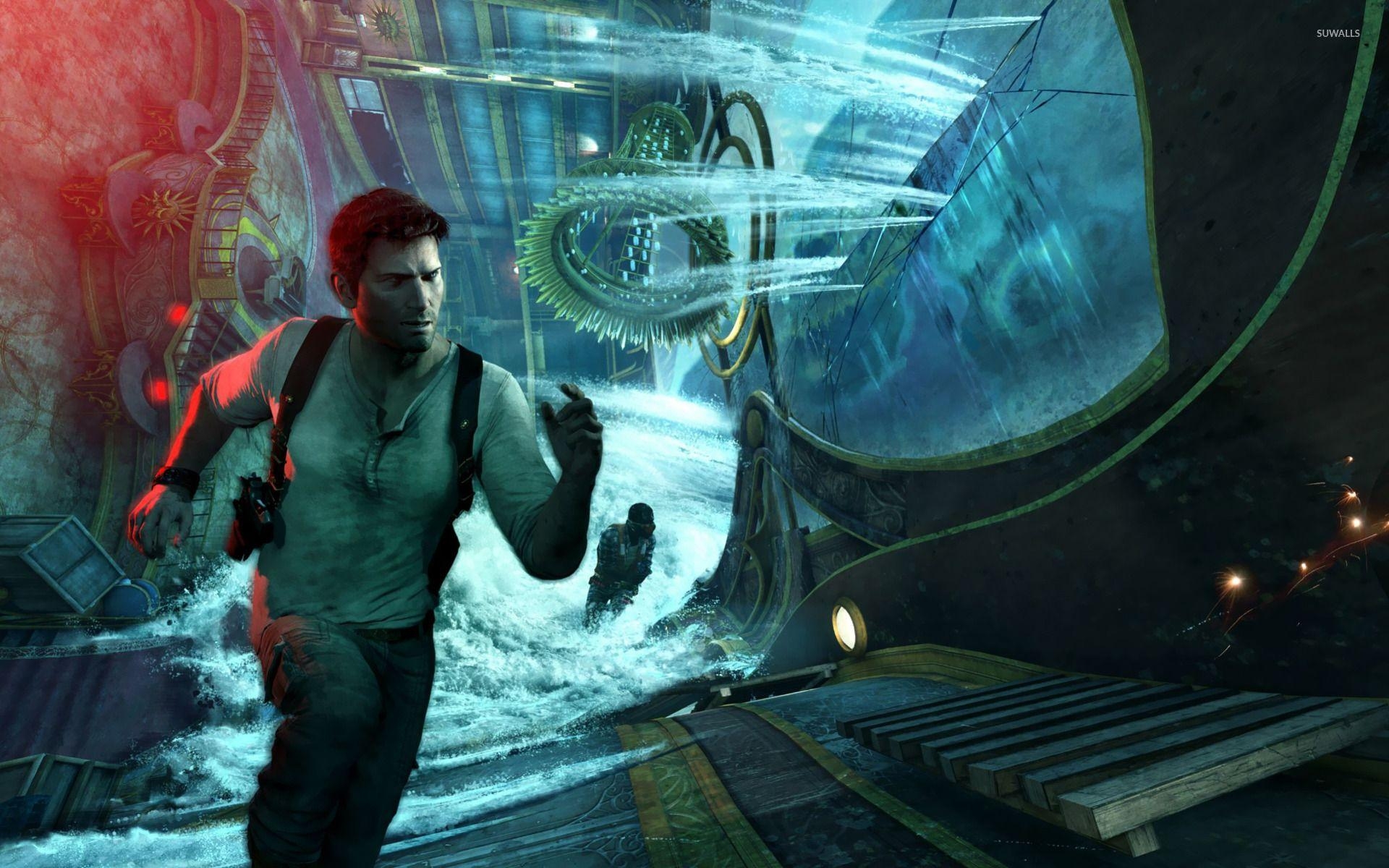 Uncharted 3, Drakes Täuschung, Abenteuer, PlayStation 3, Schatzsuche, 1920x1200 HD Desktop