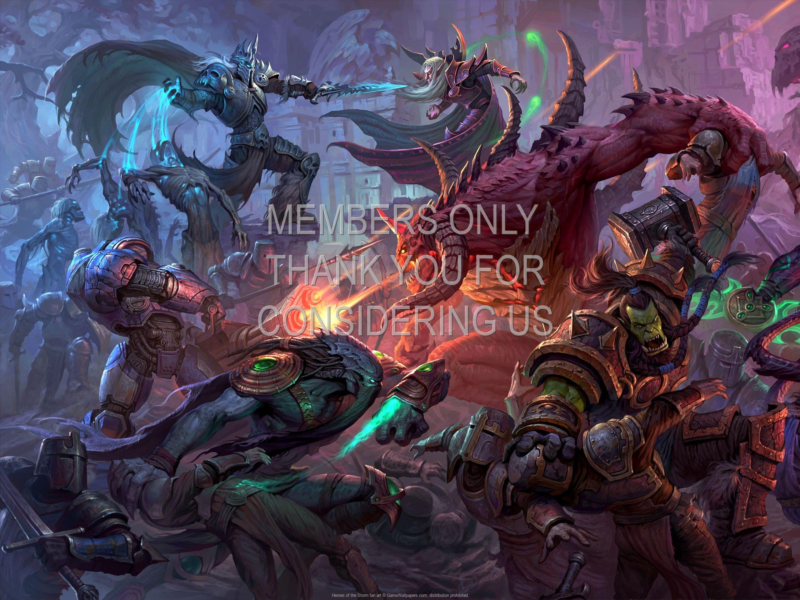 Heroes of the Storm, Fan Art, 1920x1080, Blizzard, Kunst, 2560x1920 HD Desktop