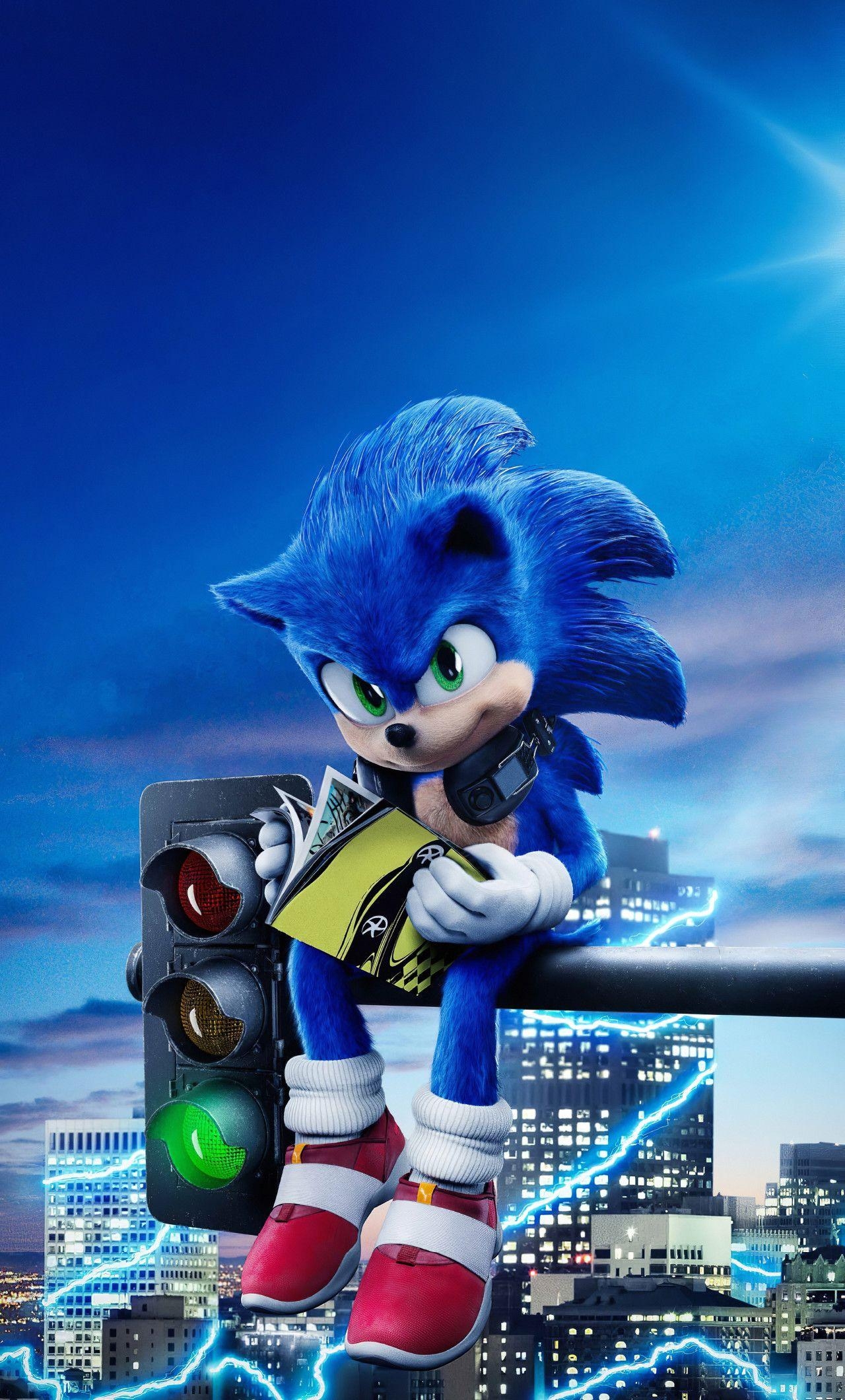 Sonic, 4K 2020, Film, iPhone, 1280x2120 HD Handy