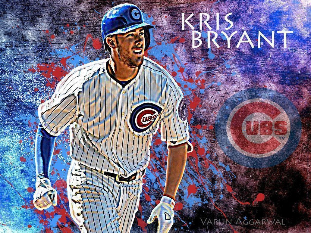 Kris Bryant, Sport, Baseball, Hintergrund, Chicago, 1040x780 HD Desktop