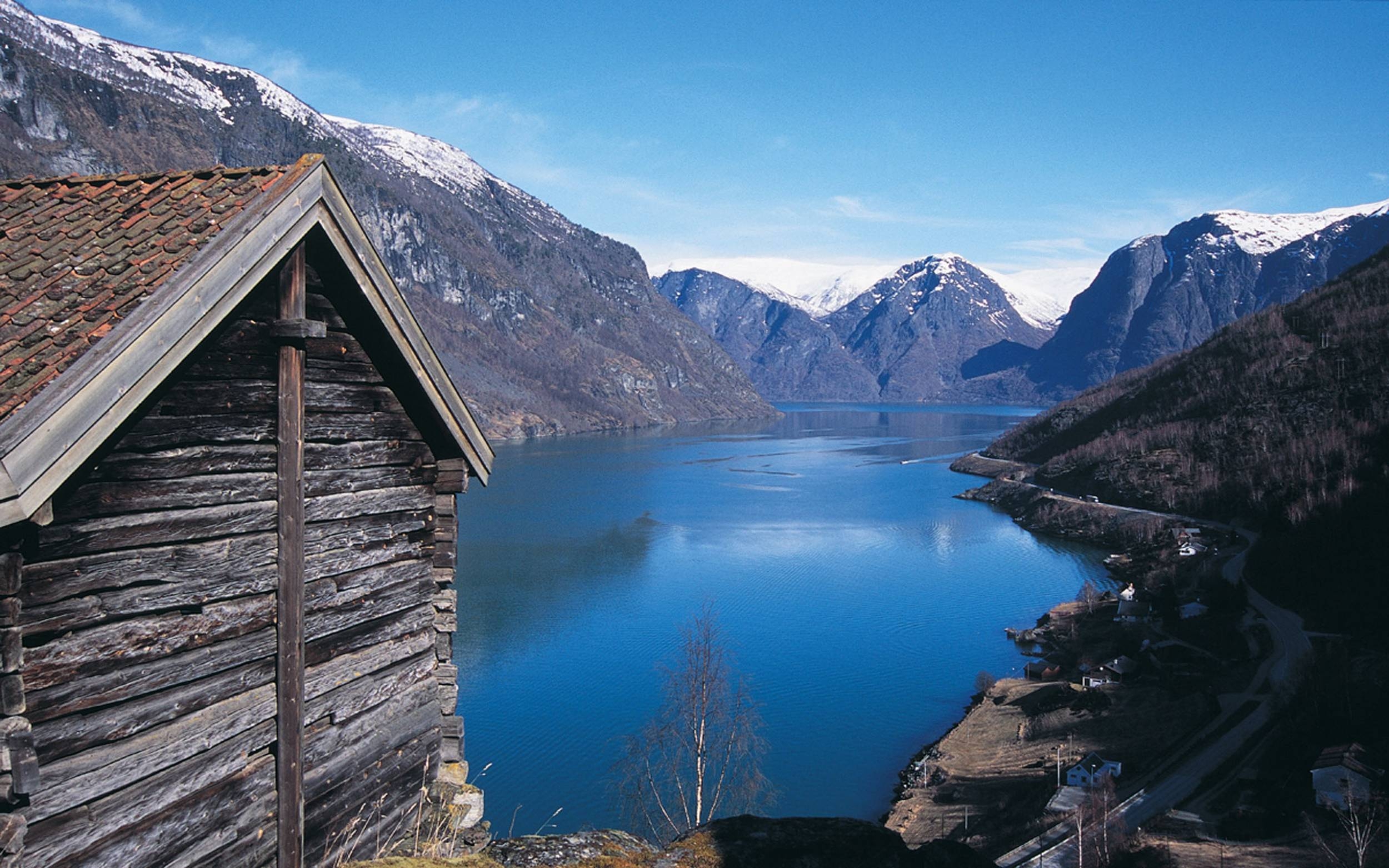 Nordlichter, Schnee, Urlaub, Norwegen, Landschaft, 2500x1570 HD Desktop