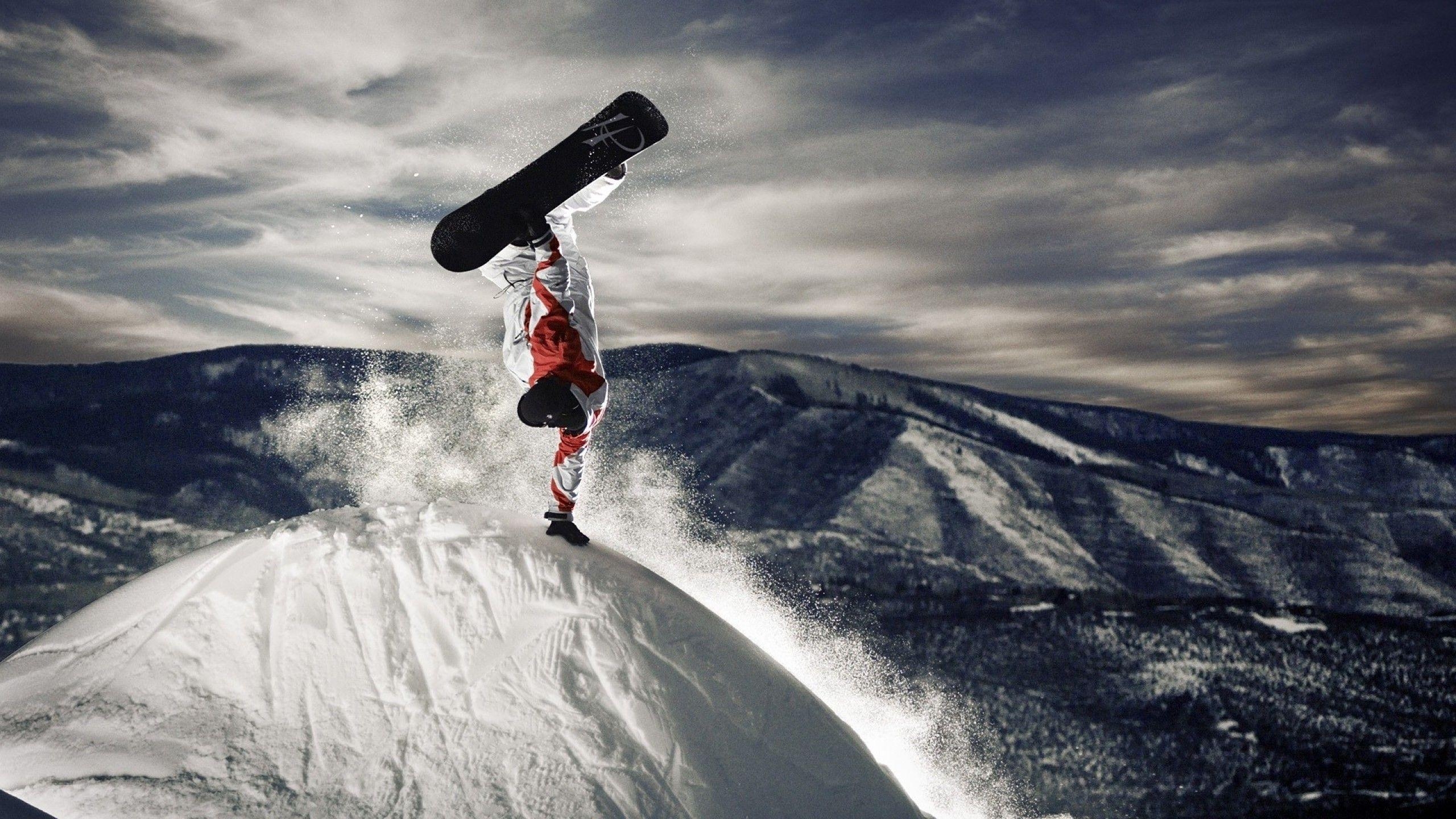 Episch, Snowboarding, Winter, Extrem, Abenteuer, 2560x1440 HD Desktop