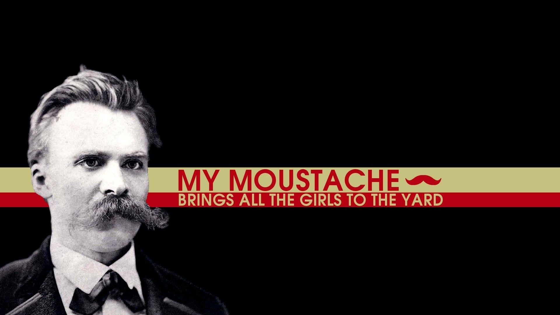 Friedrich Nietzsche, Schnurrbart, Kreativ, Download, Philosophie, 1920x1080 Full HD Desktop