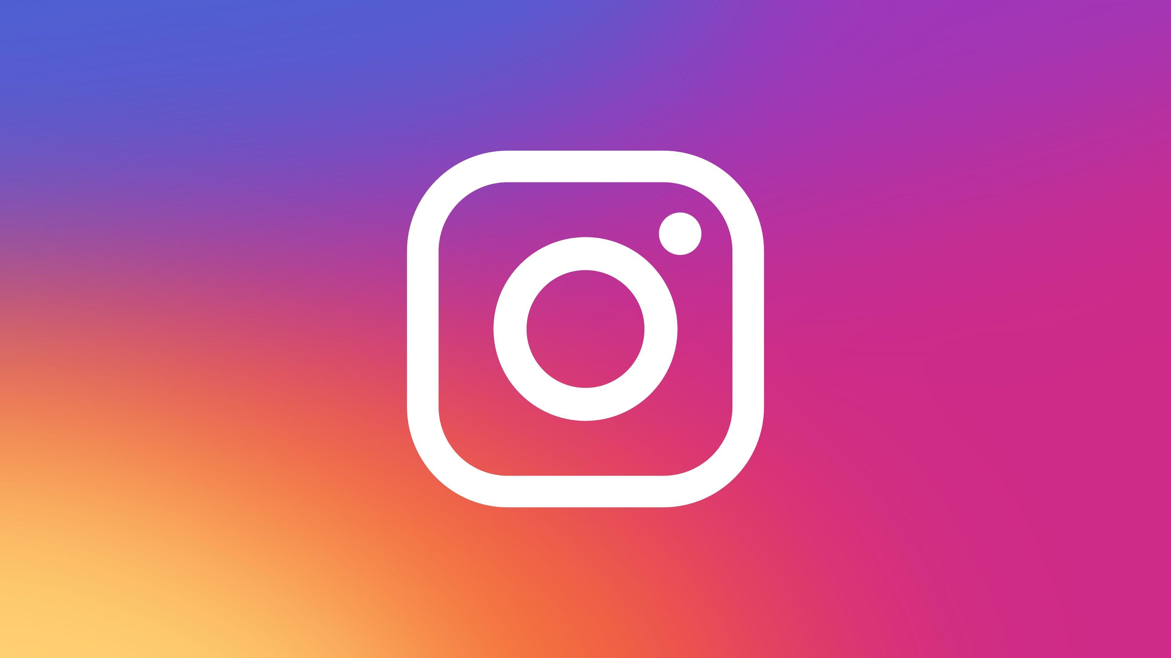 Instagram, 4K, HD, Logo, Hintergrund, 3840x2160 4K Desktop