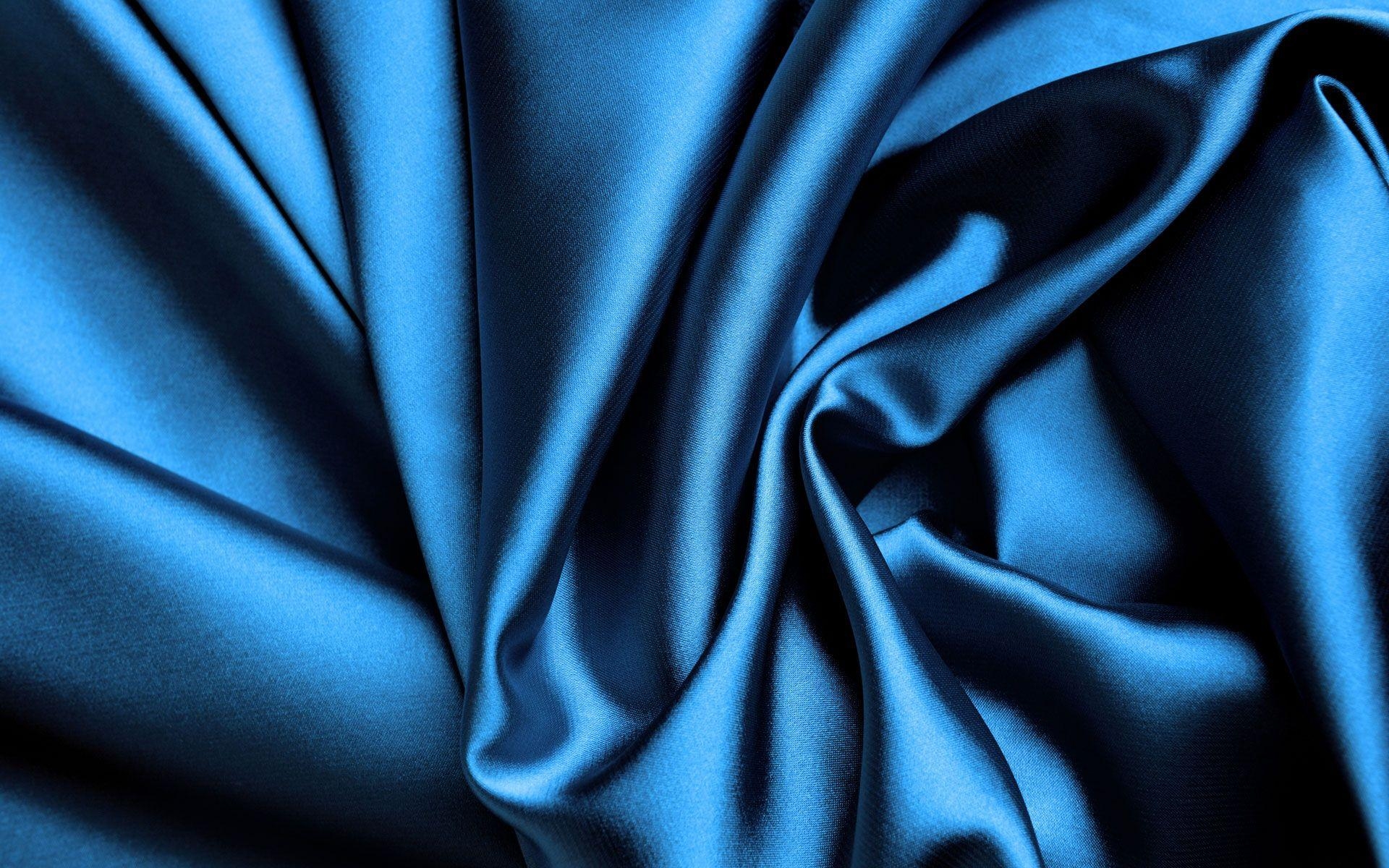 Blaue Seide, Glänzend, Stoff, Textur, Hintergrund, 1920x1200 HD Desktop