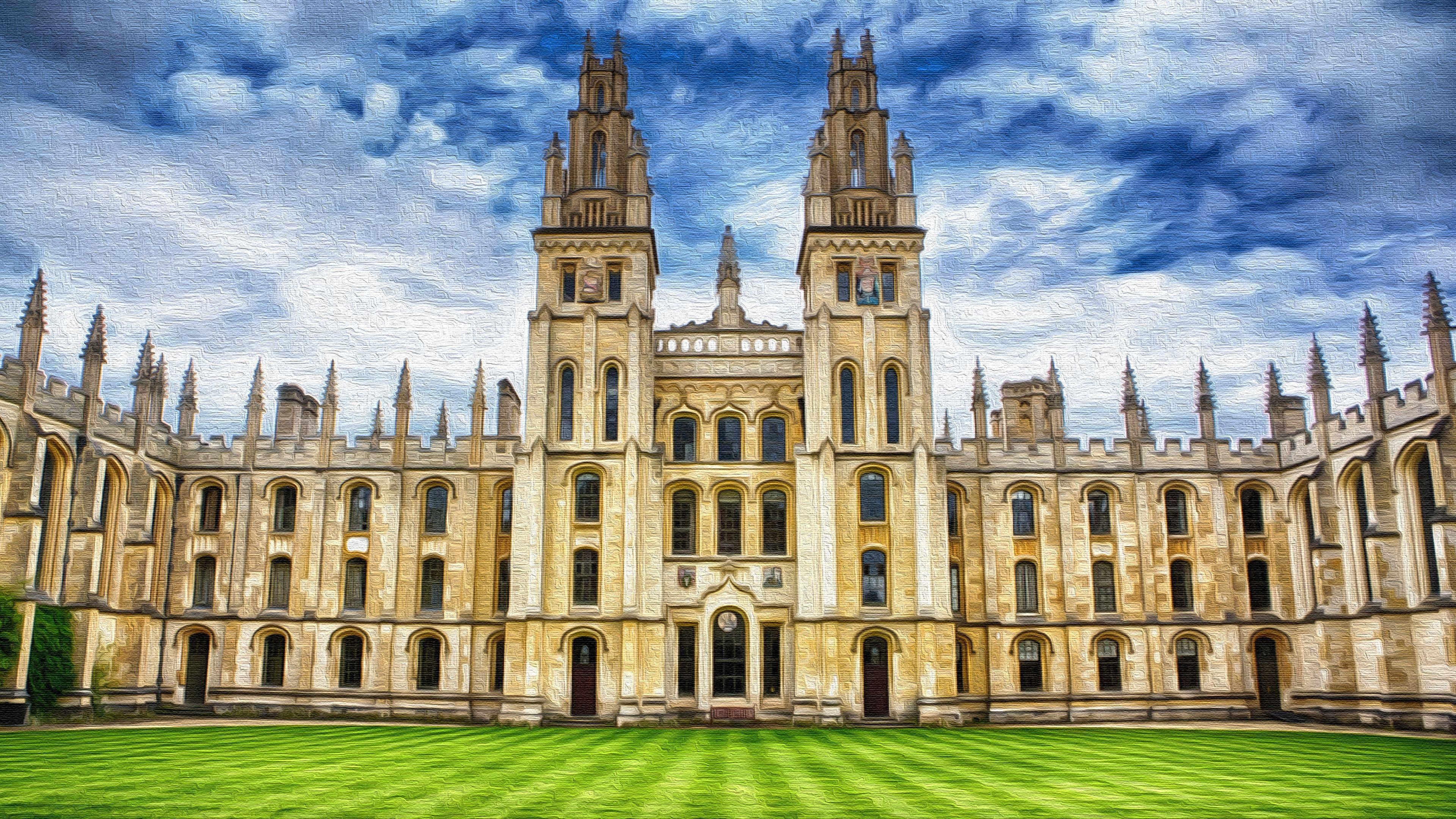 Cambridge Universität, All Souls College, Oxford, 4K Ultra HD, Reisen, 3840x2160 4K Desktop