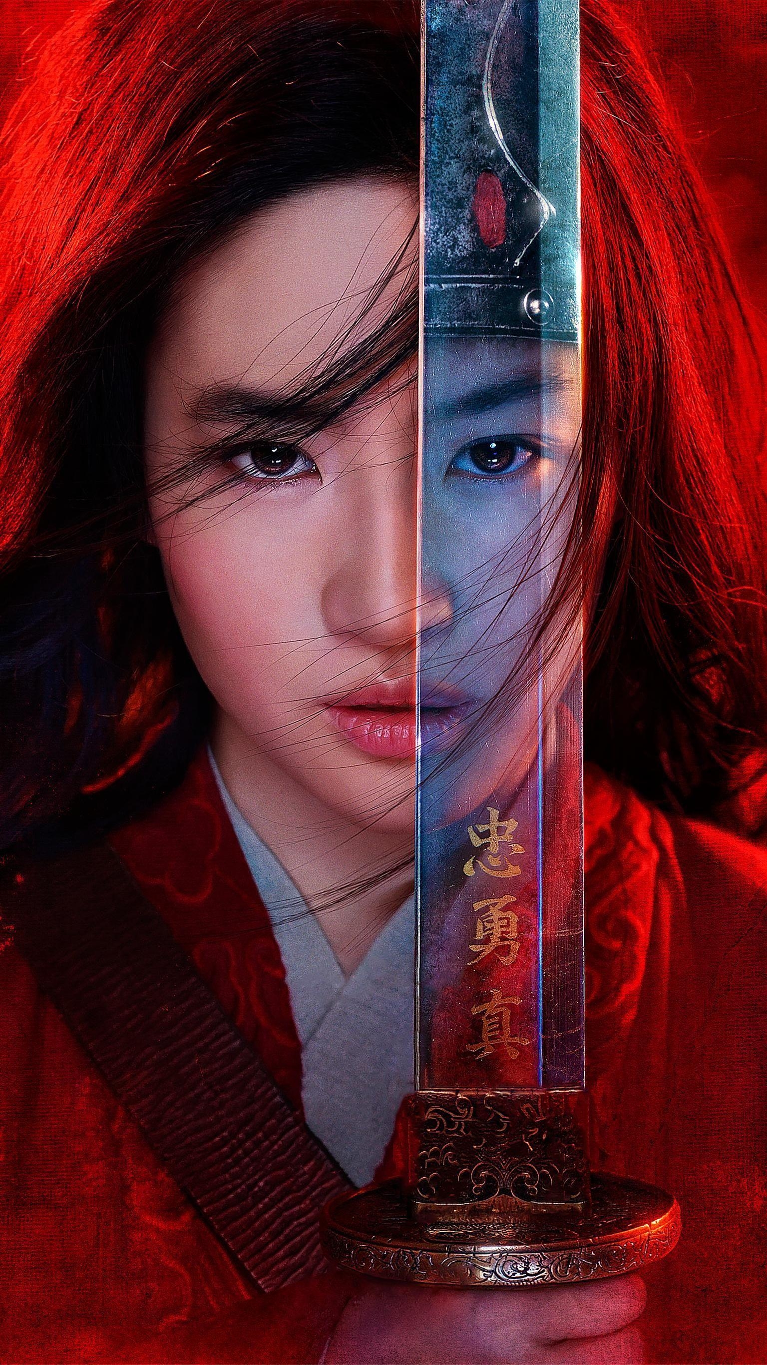 Mulan 2020, Handy, Hintergrund, Film, Mulan, 1540x2740 HD Handy