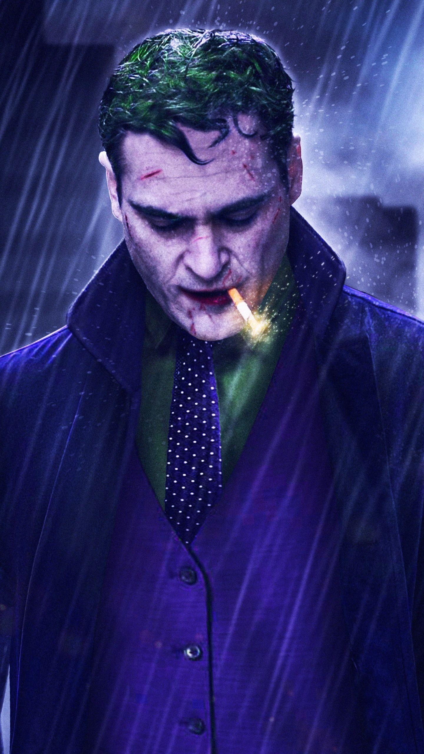 Joaquin Phoenix, Joker, Film, Kino, Darstellung, 1440x2560 HD Handy