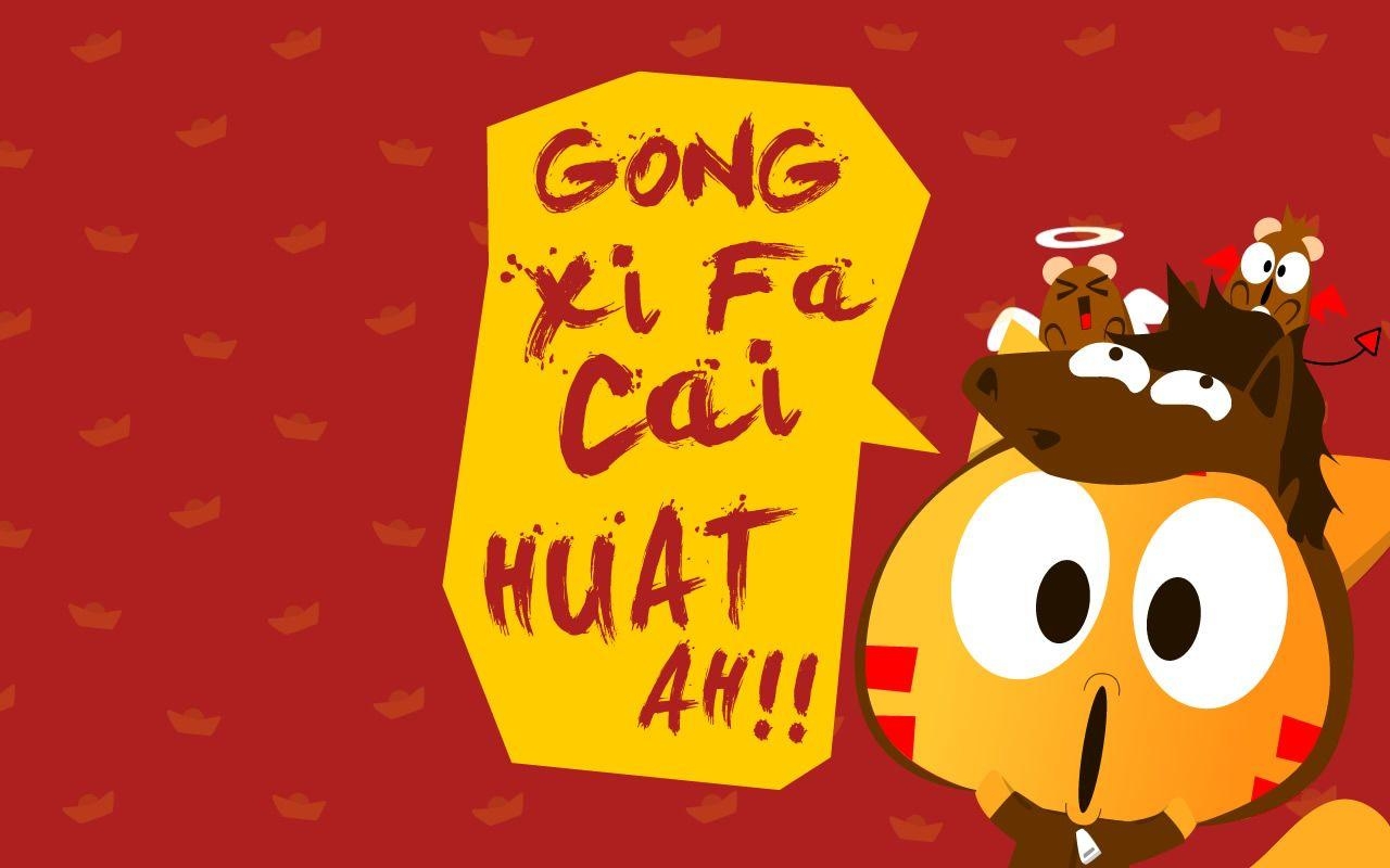 Gong Xi Fa Cai, Neujahr, Feier, Chinesisch, kostenlos, 1280x800 HD Desktop