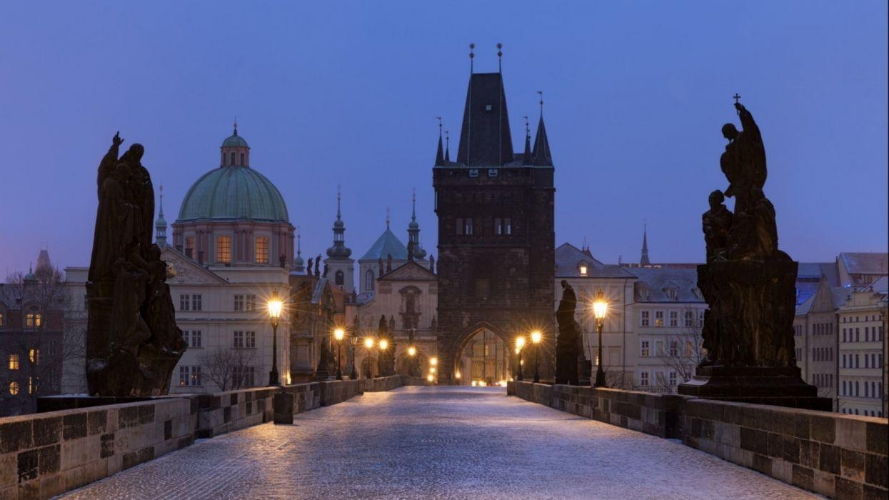 Karlsbrücke, Prag, x2880, Hintergrund, Fotografie, 1250x700 HD Desktop