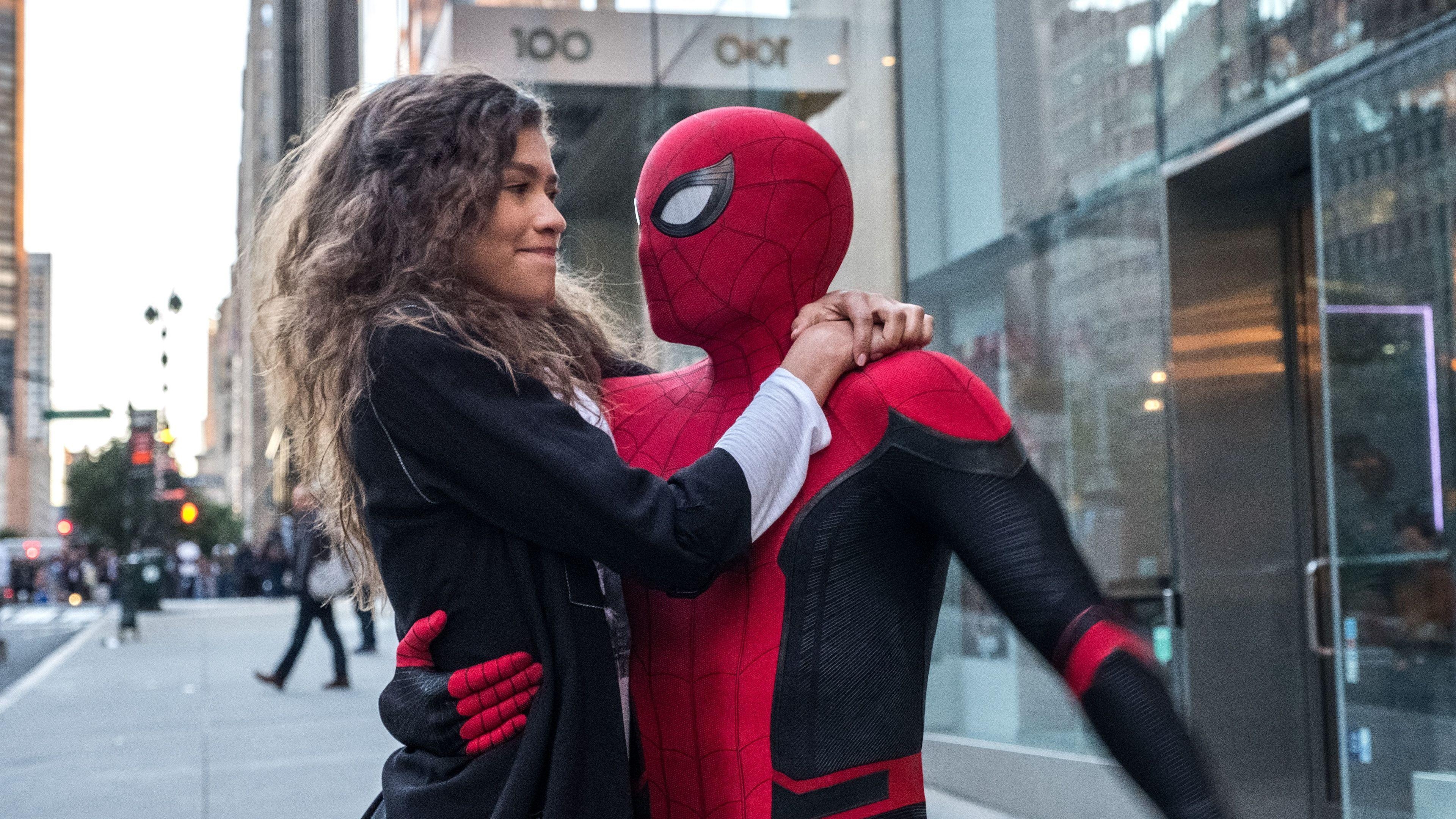 4K, Spider-Man, Zendaya, Far From Home, Marvel, 3840x2160 4K Desktop