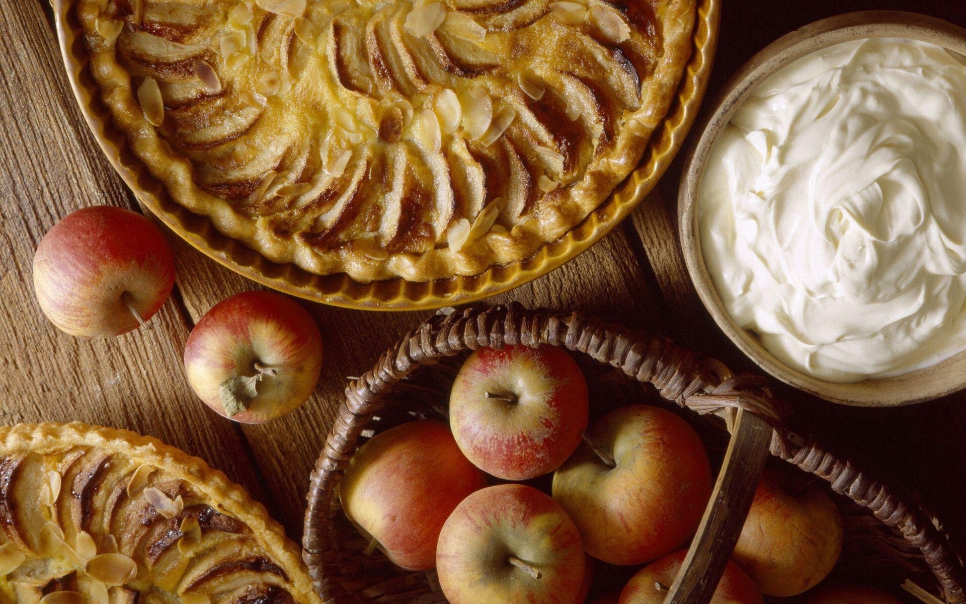 Apfelkuchen, HD, Hintergrundbild, Nachspeise, Obstkuchen, 1920x1200 HD Desktop