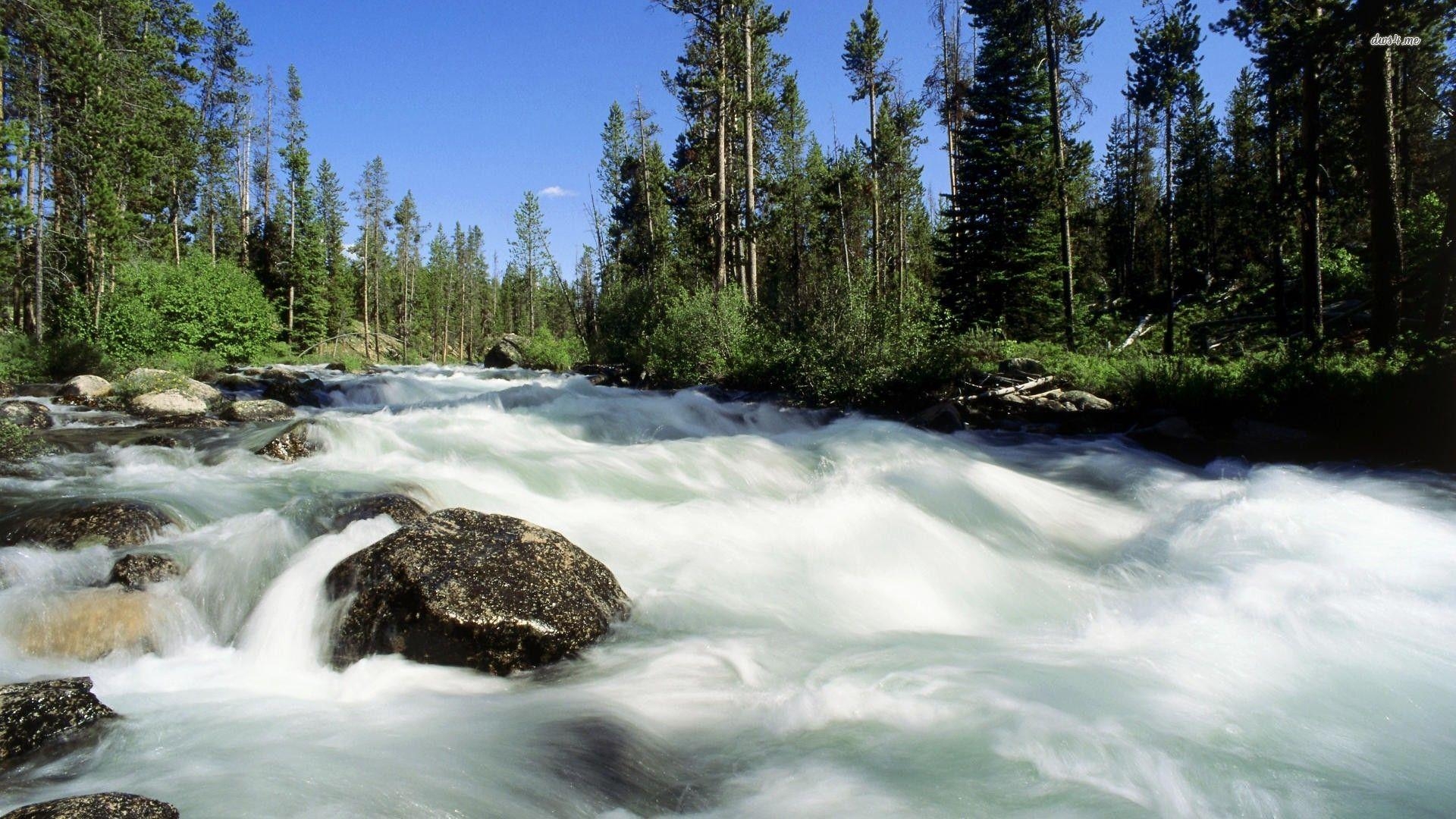 Redfish Creek, Idaho, Natur, Hintergrund, See, 1920x1080 Full HD Desktop