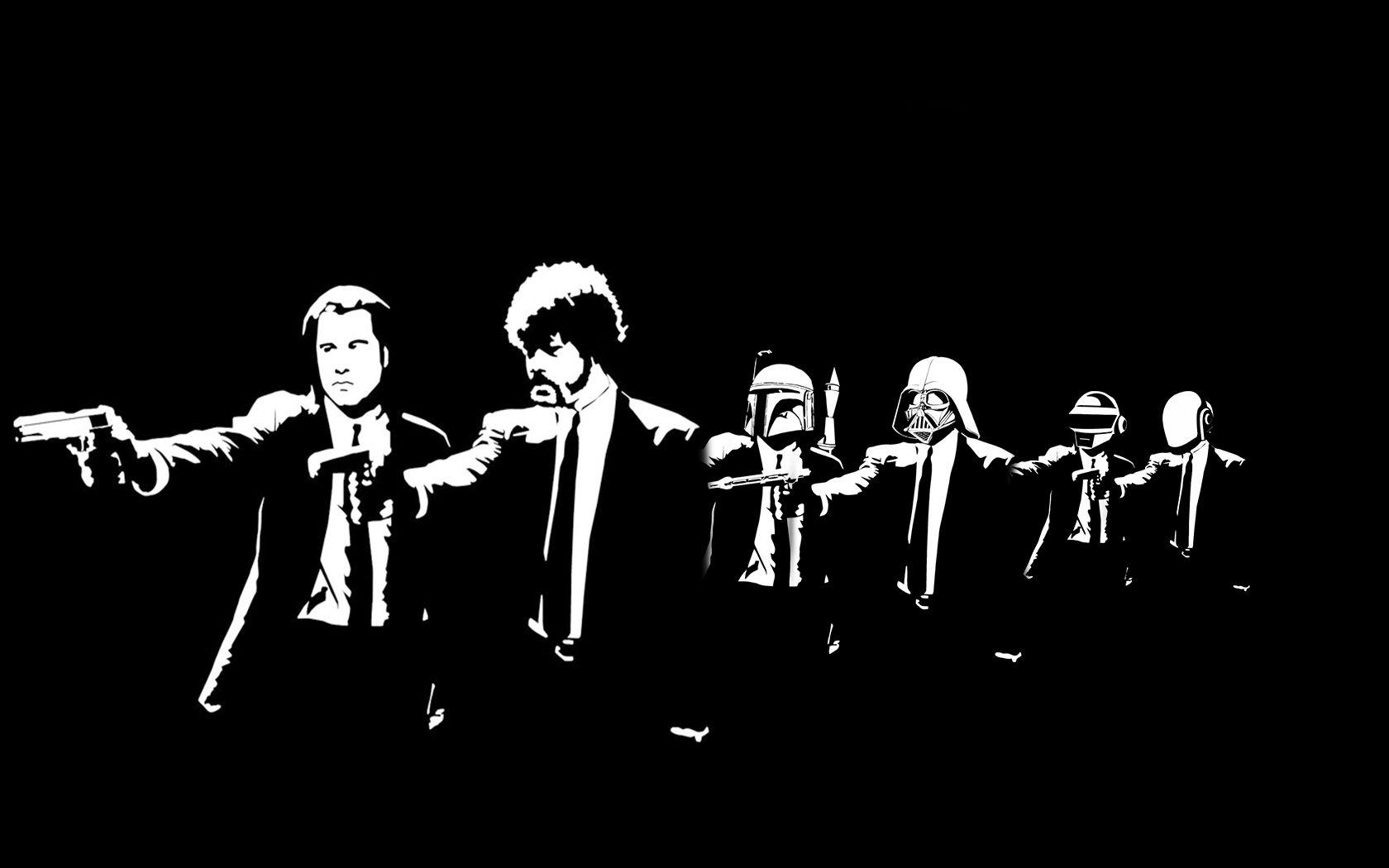 Pulp Fiction, Star Wars, Daft Punk, Fans, Eigene, 1680x1050 HD Desktop