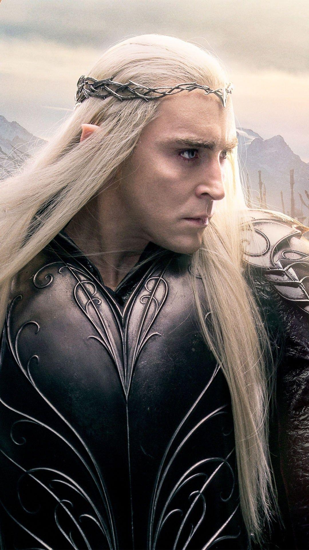 Thranduil, Hobbit 3, iPhone 6, Filmcharakter, Elfenkönig, 1080x1920 Full HD Handy