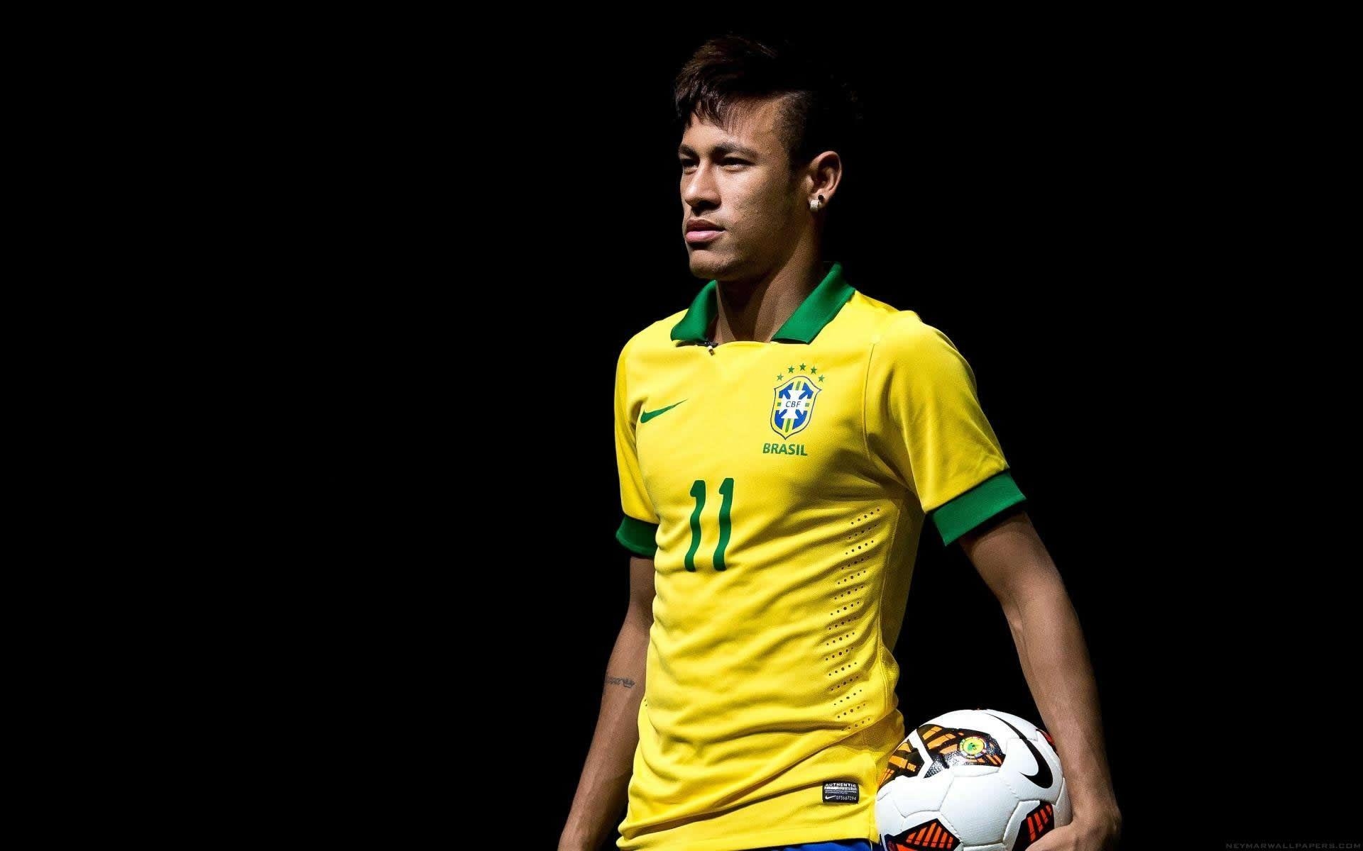 Neymar, Brasilien, HD Bild, Fußball, Hintergrund, 1920x1200 HD Desktop