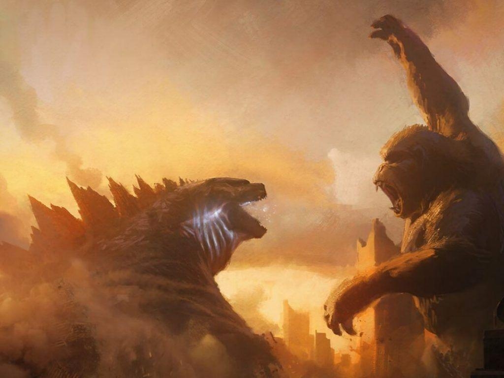 Godzilla, Kong, Rodan, Rückkehr, Buzz, 1030x770 HD Desktop