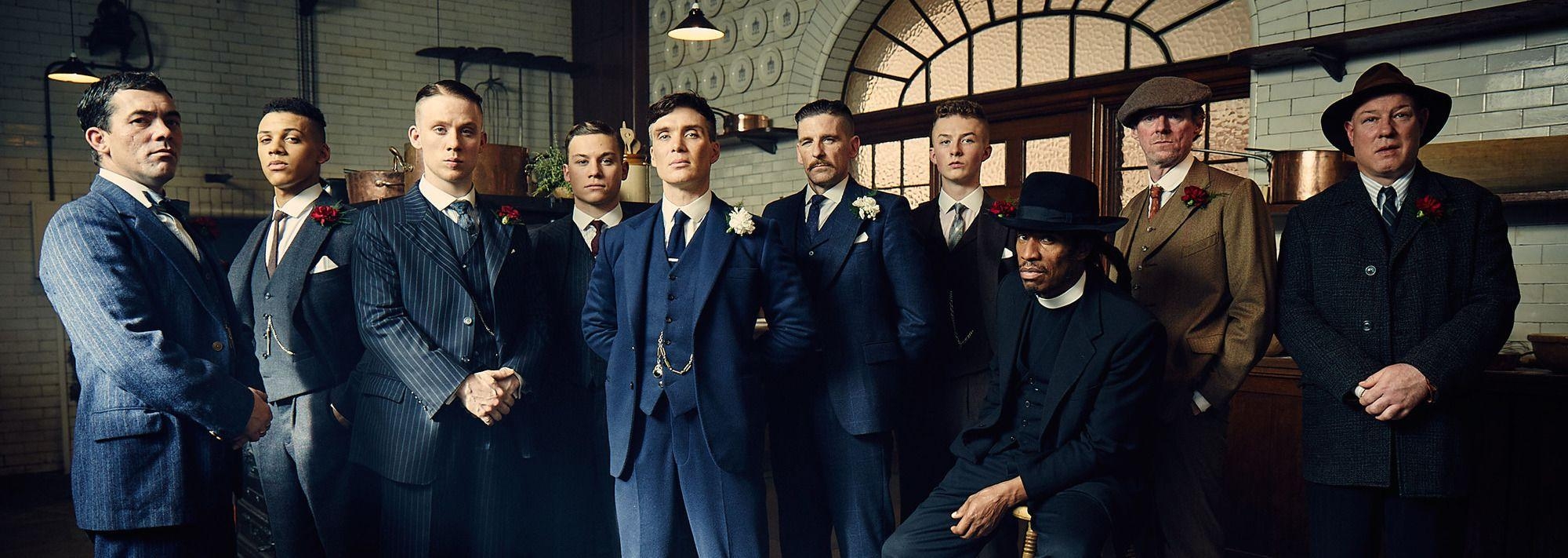 Peaky Blinders, TV-Serie, Hintergrundbild, Birmingham, Historisch, 2000x720 Dual Screen Desktop