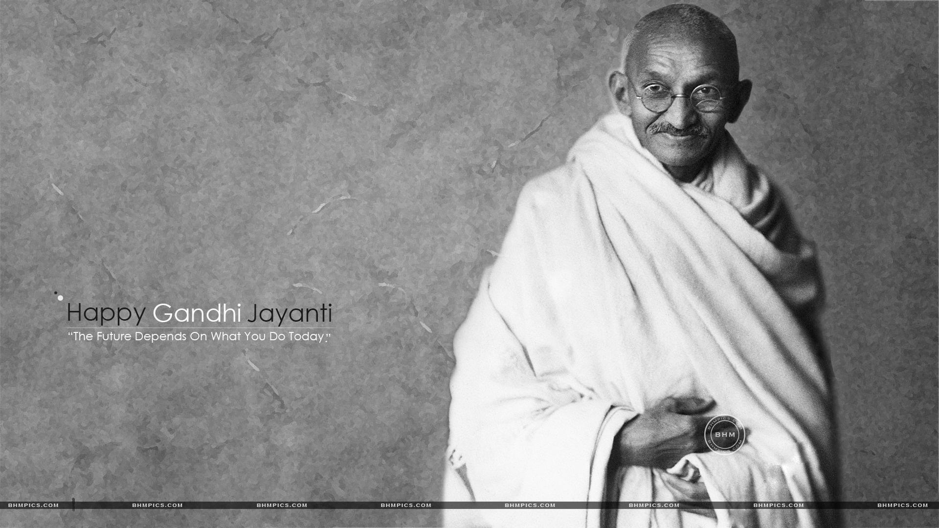 Gandhi Jayanti, Mahatma Gandhi, Feiertagsbild, Indien, Frieden, 1920x1080 Full HD Desktop