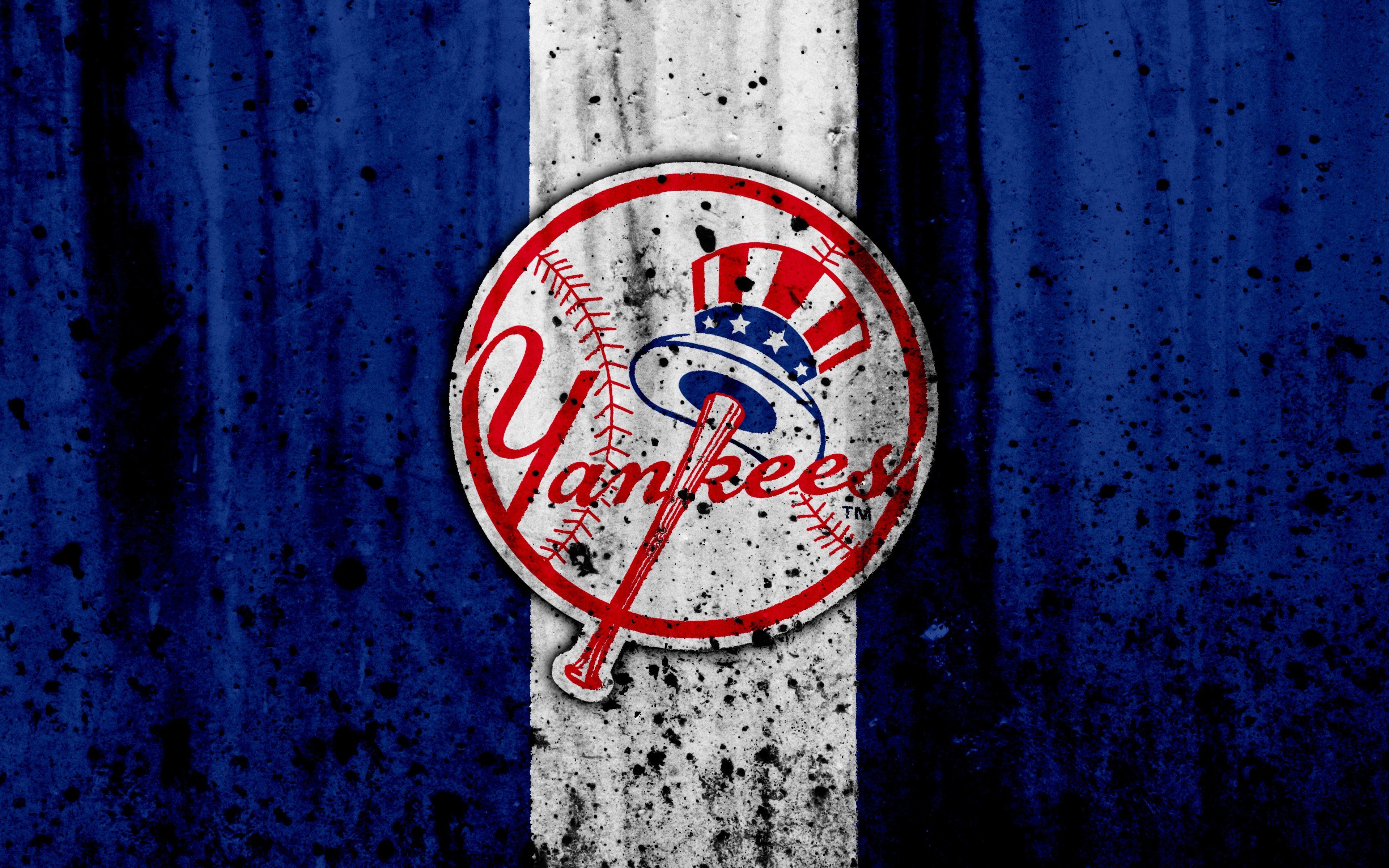 MLB, New York Yankees, Baseball, Logo, Sport, 3840x2400 4K Desktop