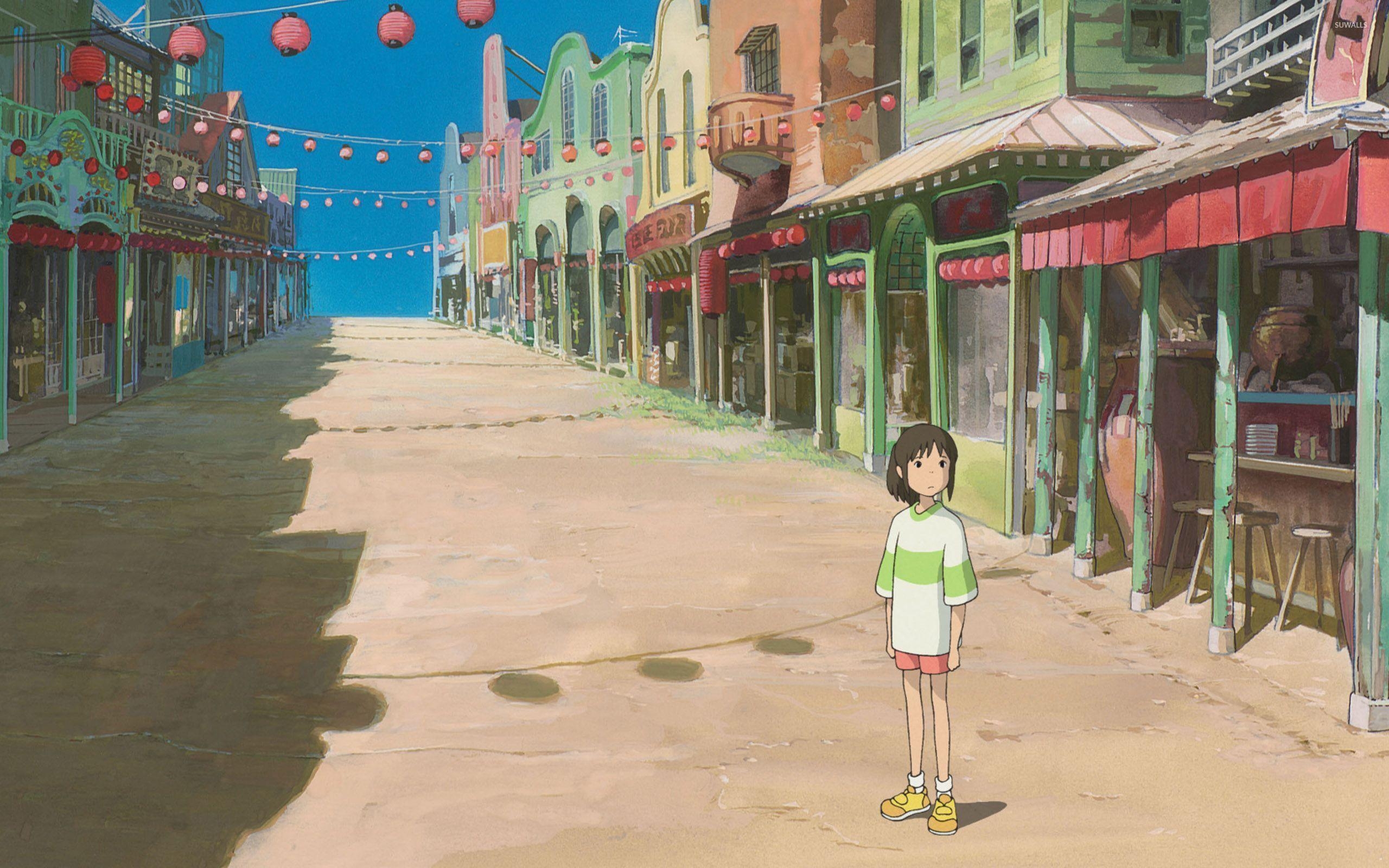 Chihiro Ogino, Spirited Away, Anime, Studio Ghibli, Film, 2560x1600 HD Desktop