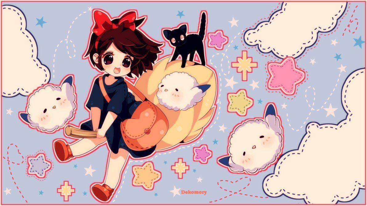 Kiki, Lieferservice, Anime, Studio Ghibli, Magie, 1200x670 HD Desktop