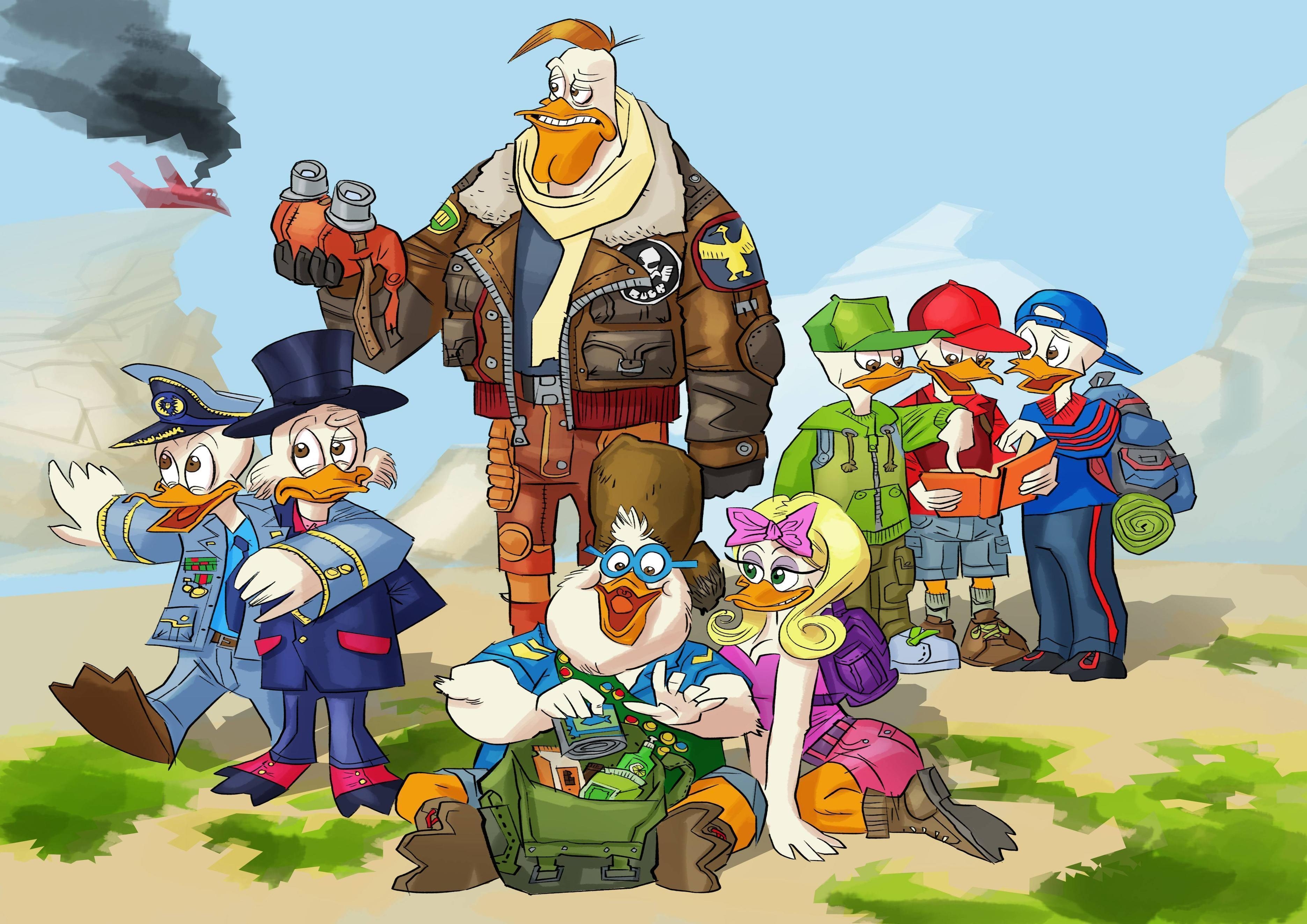 Ducktales, kostenlos, herunterladen, Hintergrundbild, Disney, 3750x2650 4K Desktop