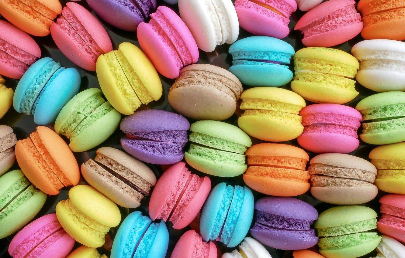 Macarons, Dessert, Bunte Süßigkeiten, Kostenlos, Wallpaper, 1340x850 HD Desktop