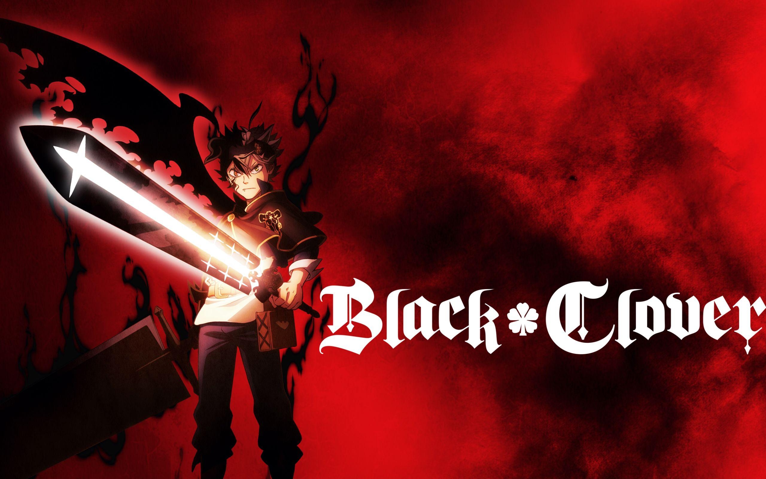 Asta, Black Clover, Anime, Dämonenschwert, Wallpaper, 2560x1600 HD Desktop