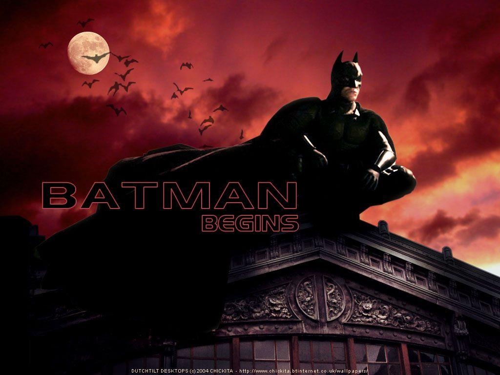 Batman Begins, Film, Superheld, Bruce Wayne, Gotham, 1030x770 HD Desktop