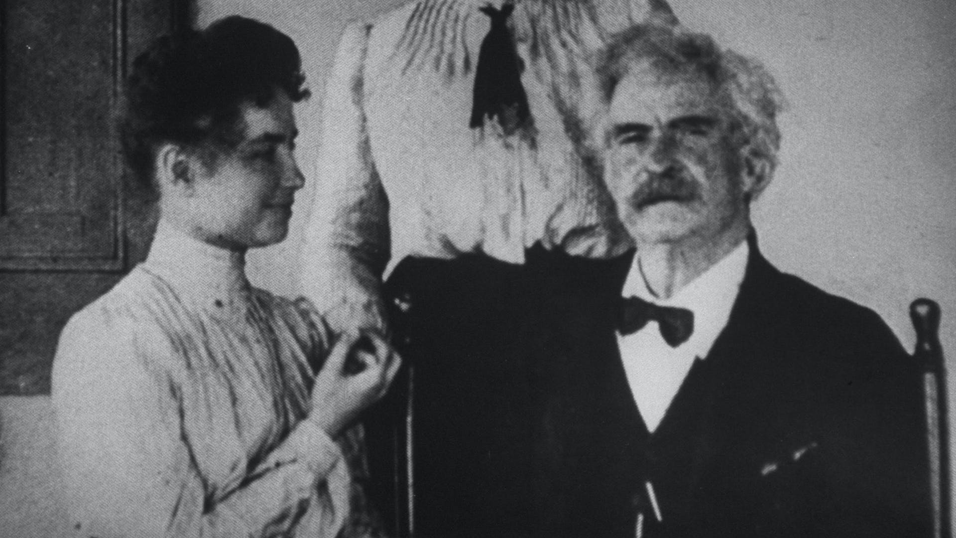 Mark Twain Helen Keller Freundschaft Jahrzehnt, 1920x1080 Full HD Desktop