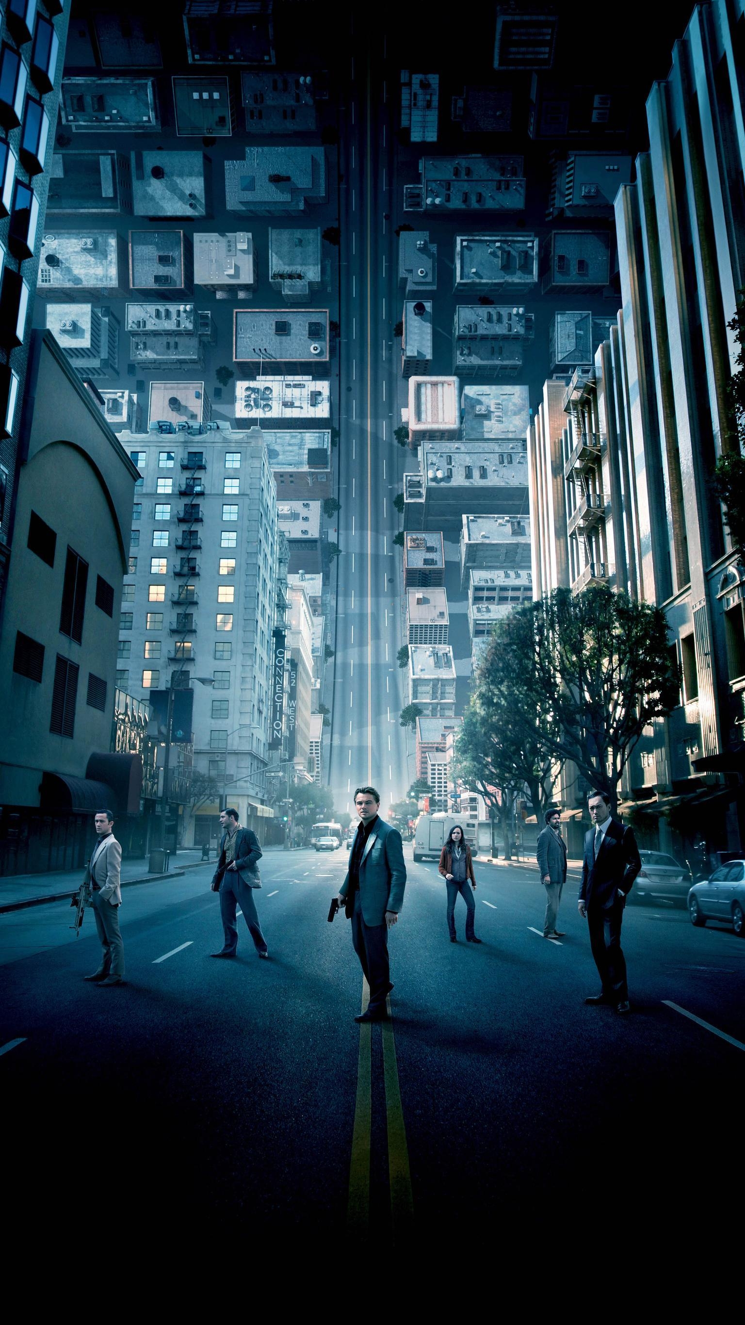 Inception 2010, Smartphone Hintergrundbild, Eindrucksvolle Szenen, 1540x2740 HD Handy