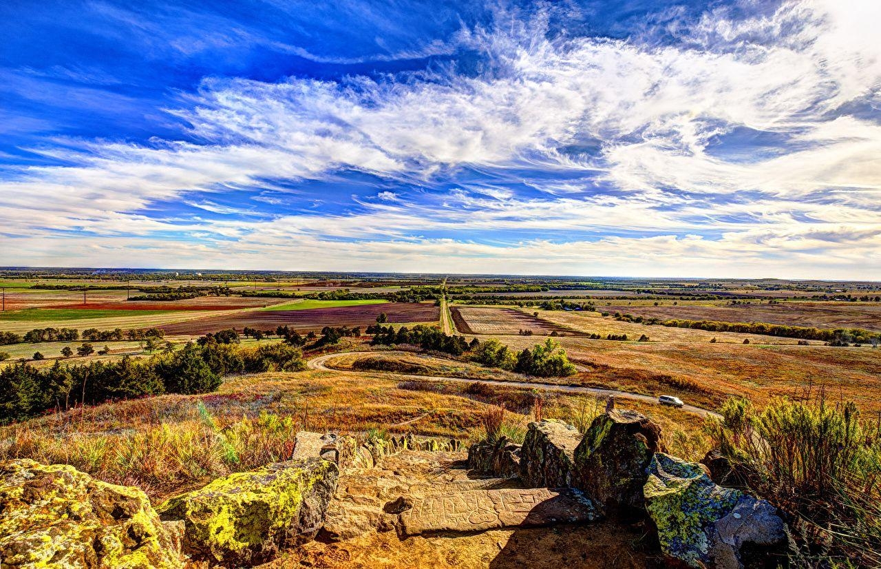 Kansas, Reisen, Himmel, Natur, Landschaft, 1280x830 HD Desktop