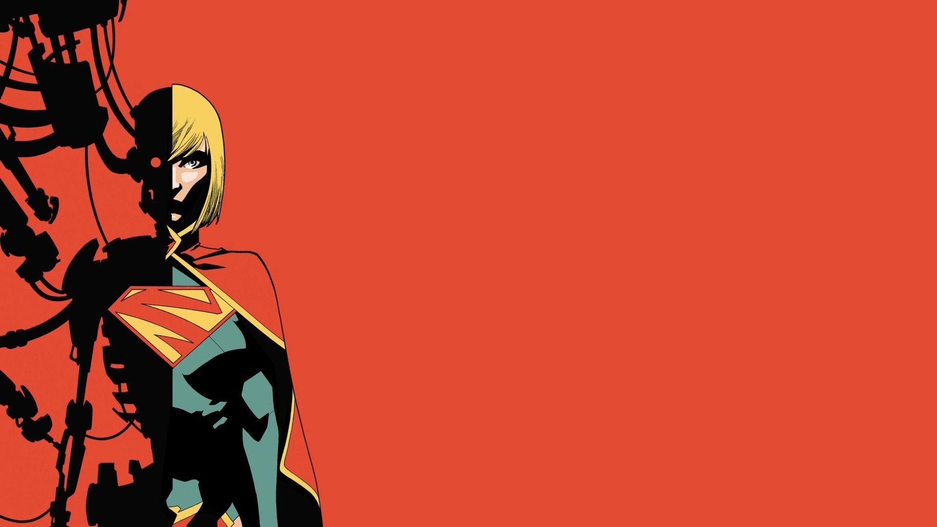 DC Comics, Supergirl, Hintergrund, PC, Kunst, 1920x1080 Full HD Desktop