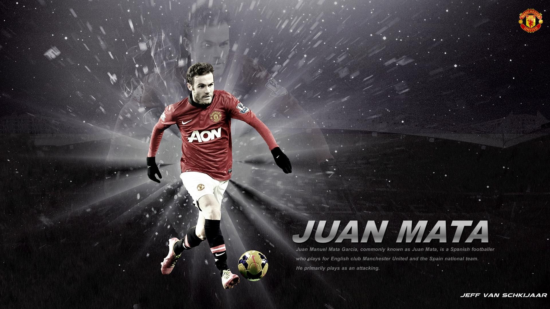 Juan Mata, Fußball, Hintergrund, Sport, Manchester, 1920x1080 Full HD Desktop