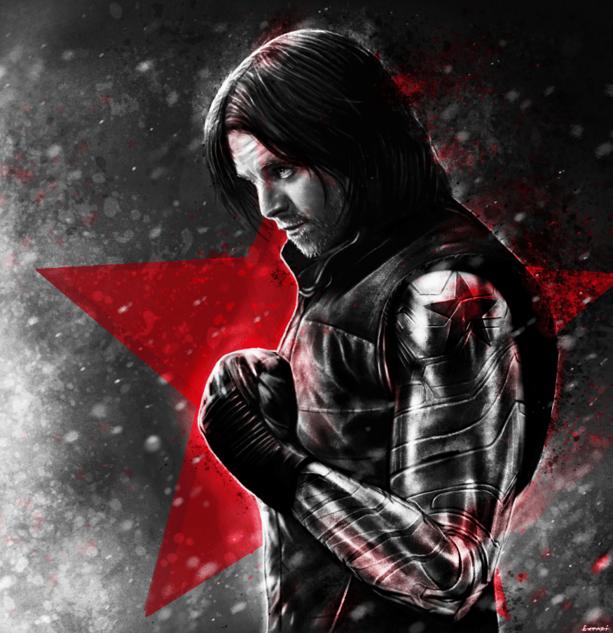 Captain America, Civil War, Winter Soldier, Marvel, Comic, 880x910 HD Handy