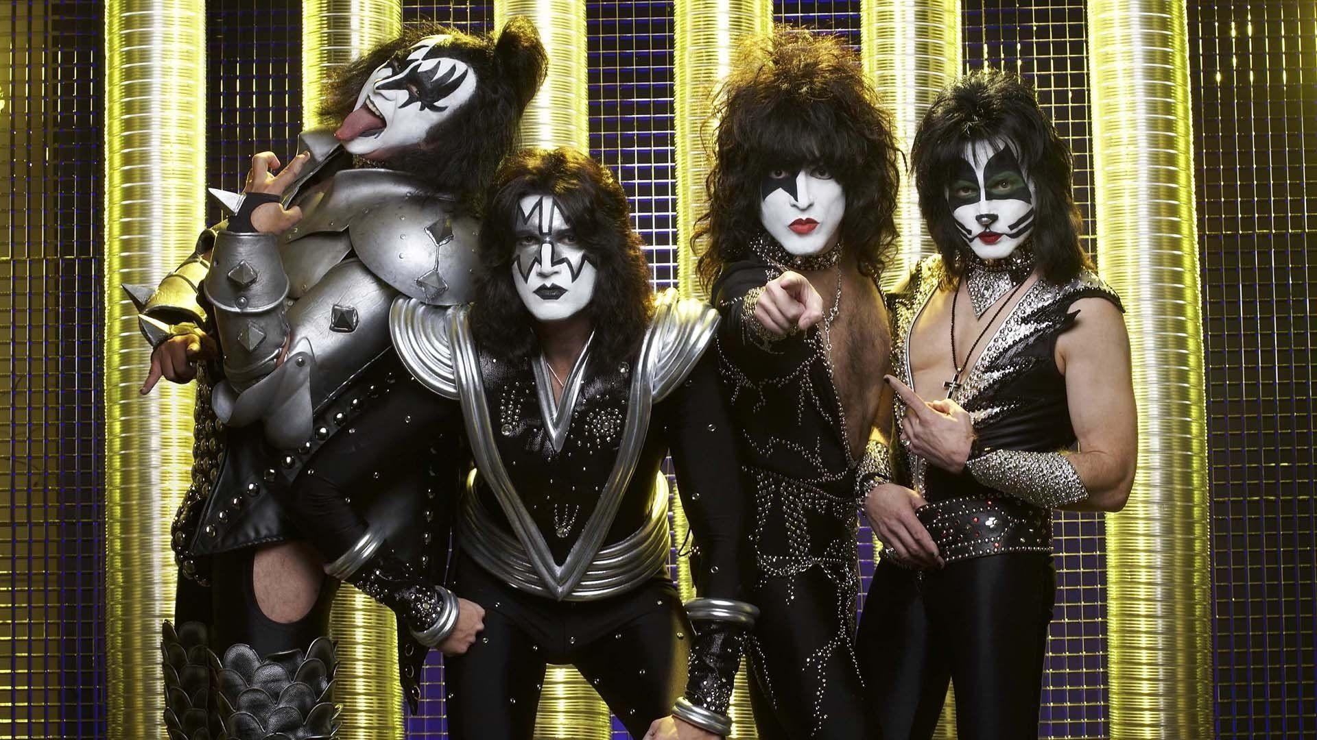 KISS Band, HD, 1080p, kostenlos, Rockmusik, 1920x1080 Full HD Desktop