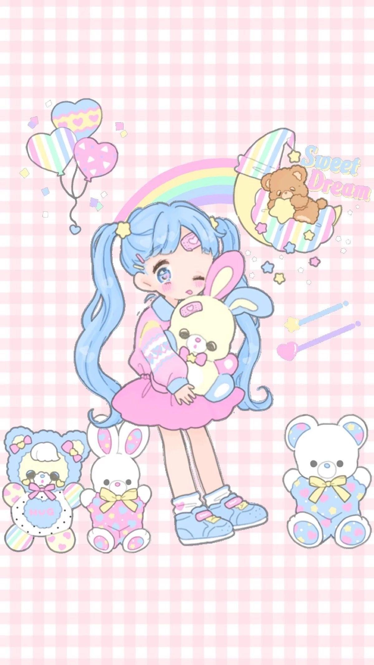 Kawaii, Startbildschirm, Süß, Bild, Spaß, 1200x2140 HD Handy