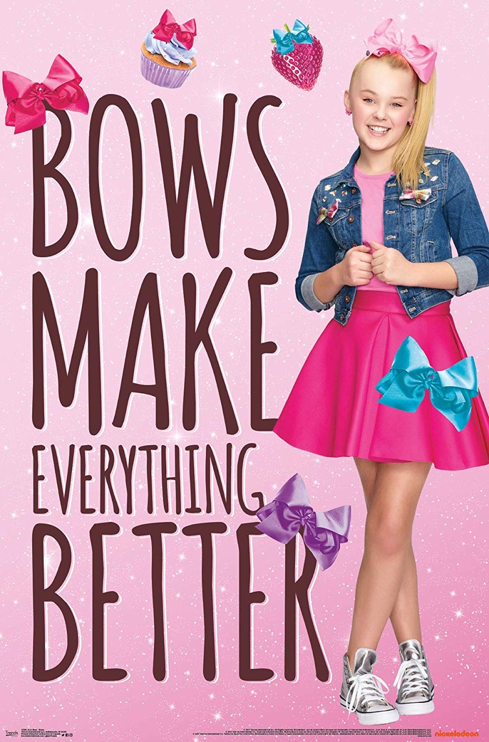 Jojo Siwa, Bögen, bunte Mode, Gratis, Hintergrundbild, 990x1500 HD Handy