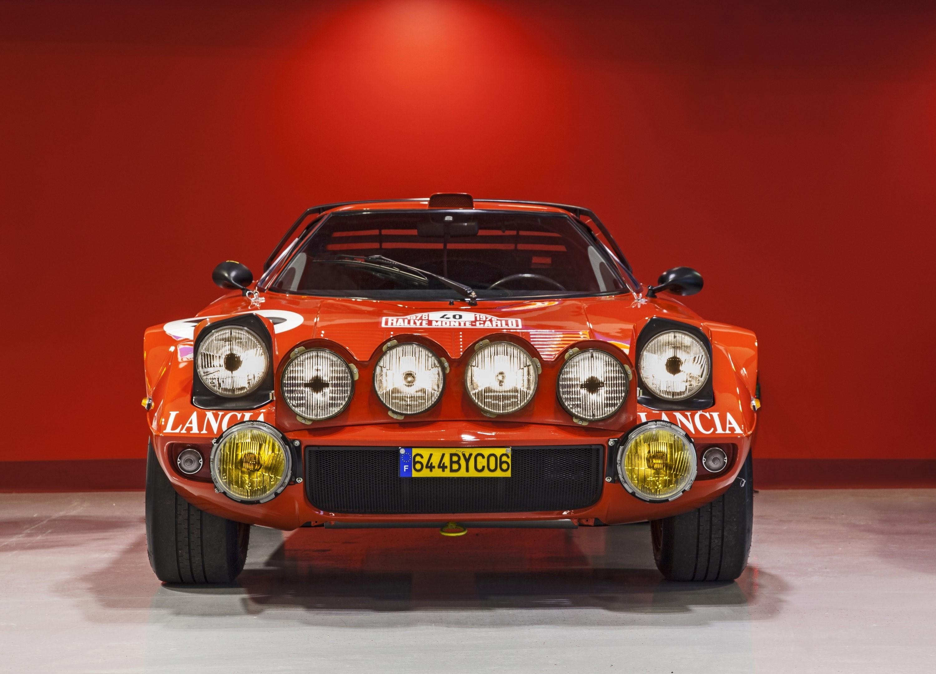 Lancia Stratos, Rally Car, Scheinwerfer, Frontansicht, Autos, 3000x2160 HD Desktop