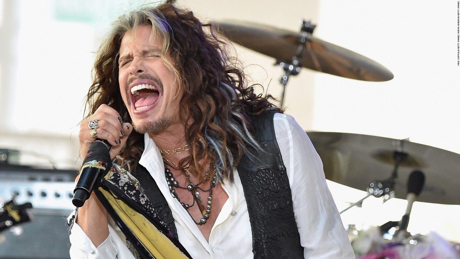 Steven Tyler, Arztbesuch, Aerosmith, Konzertabsage, Rock, 1600x900 HD Desktop