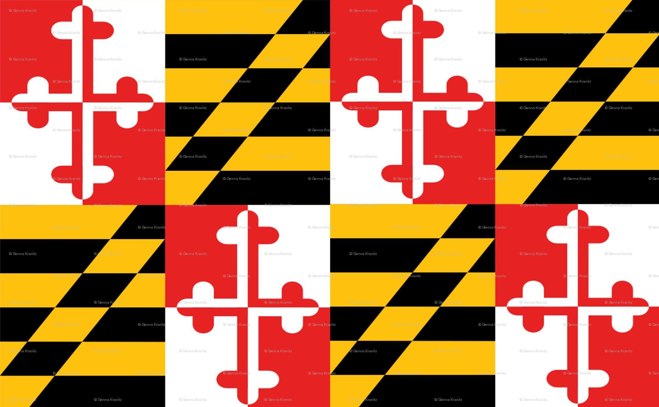 Maryland Flagge, Hintergrund, Farben, Muster, Staat, 2170x1340 HD Desktop